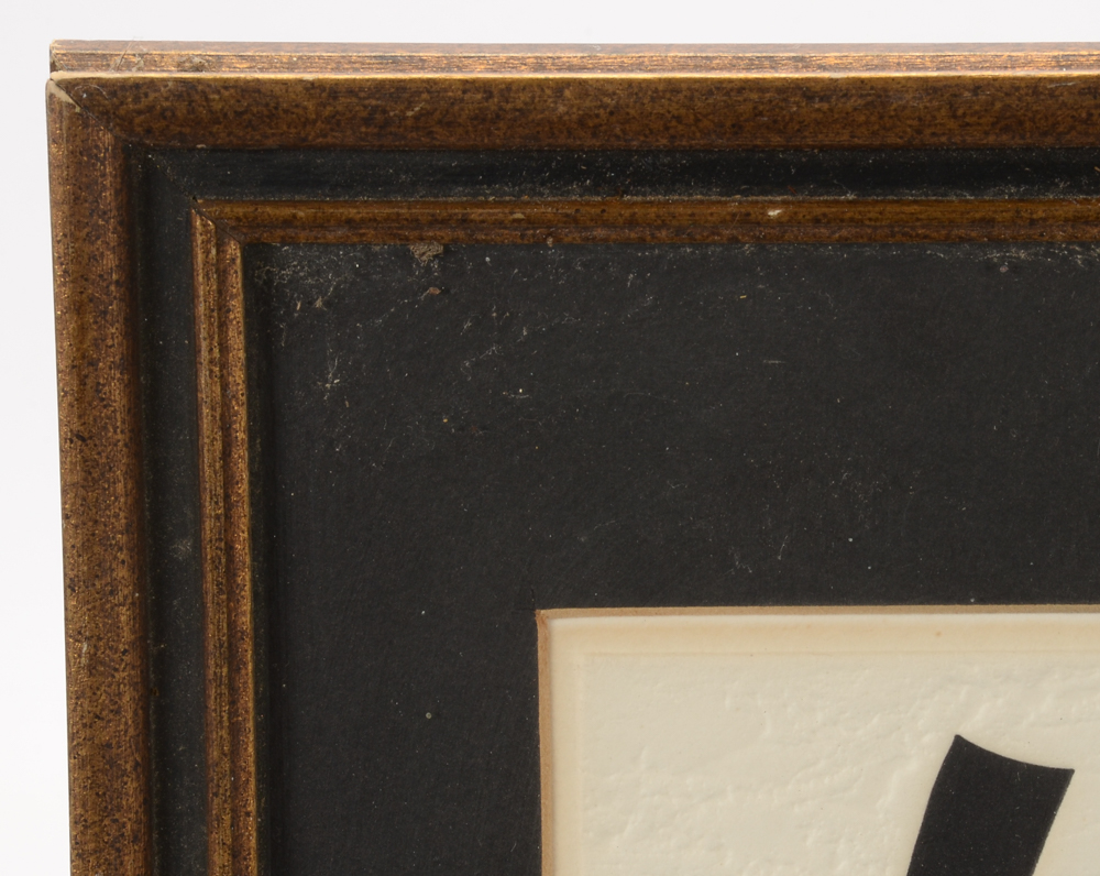 Hafumafa Limited Edition 1973 Embossed Woodblock