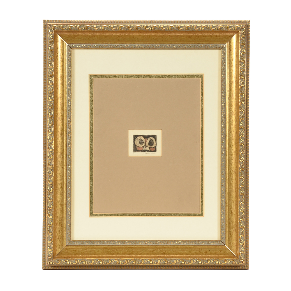 Joseph Demarais Original Signed Limited Edition Deep Etching