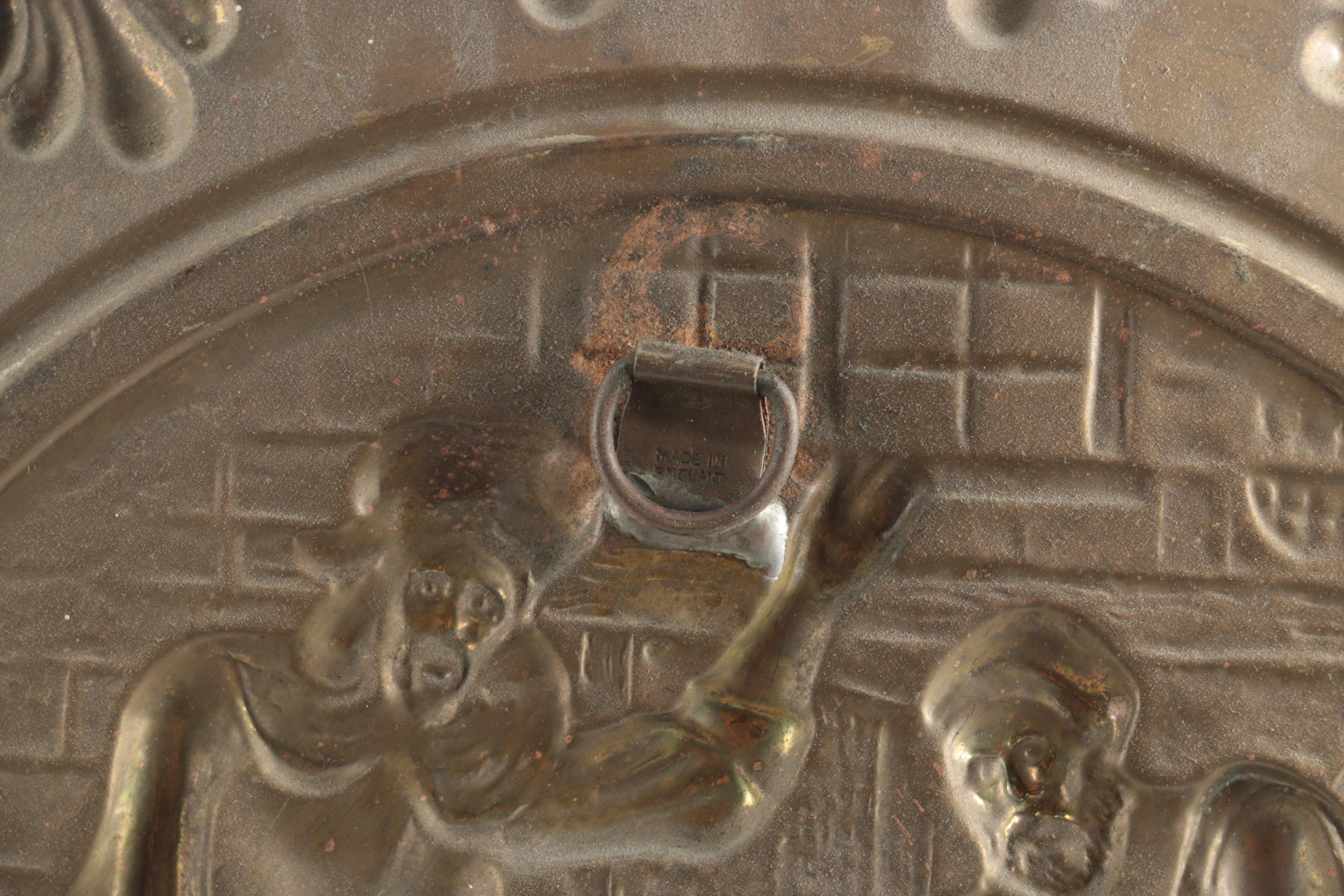 Group Of Brass Tone Plates