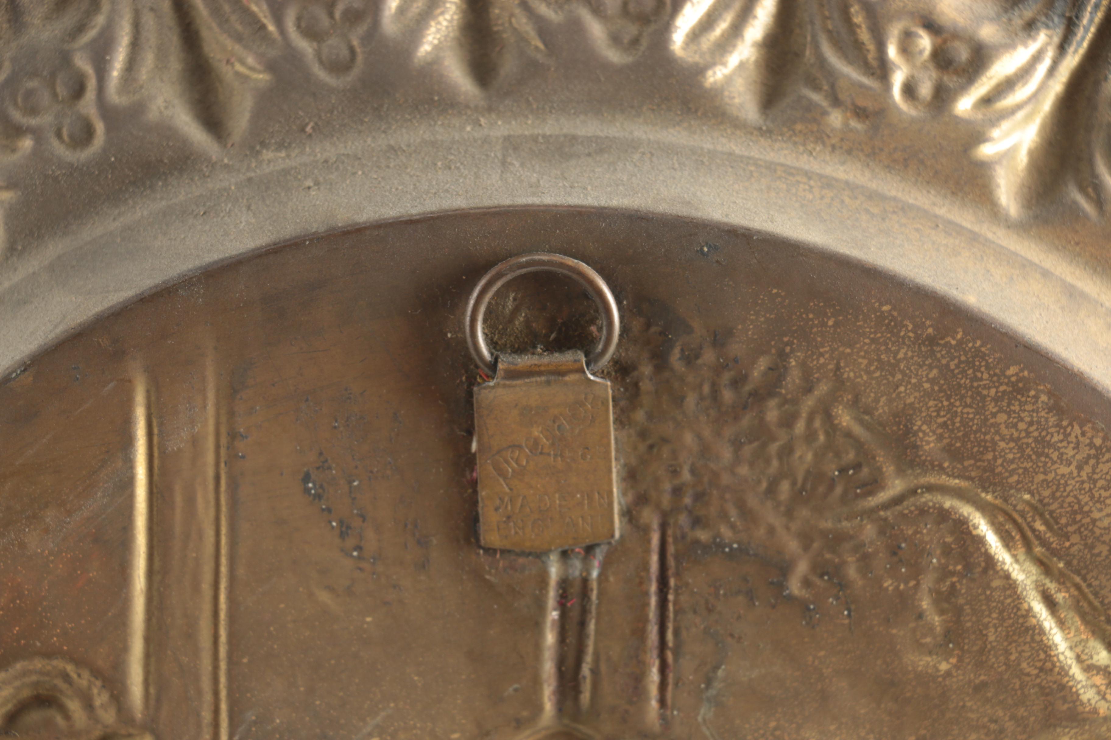 Group Of Brass Tone Plates