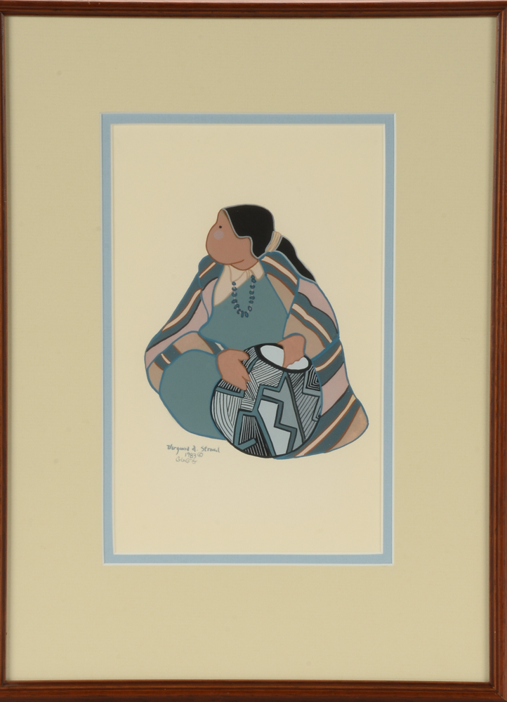 Virginia Alice Stroud 1983 Serigraph