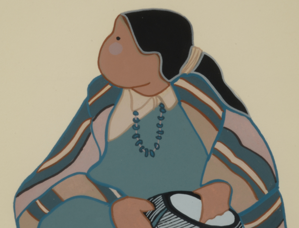 Virginia Alice Stroud 1983 Serigraph