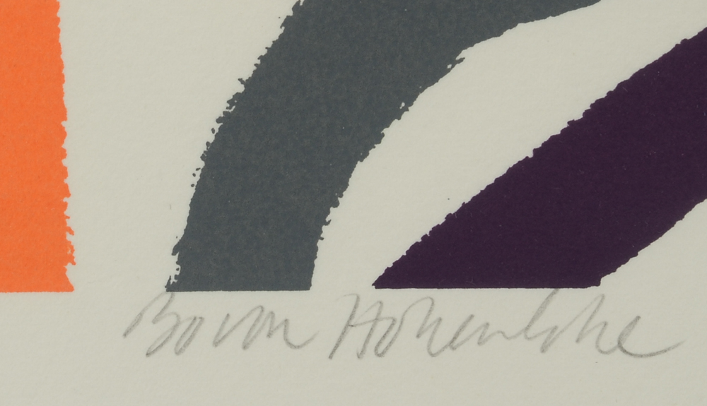 Two Bo von Hohenlohe Signed Limited Edition Serigraphs