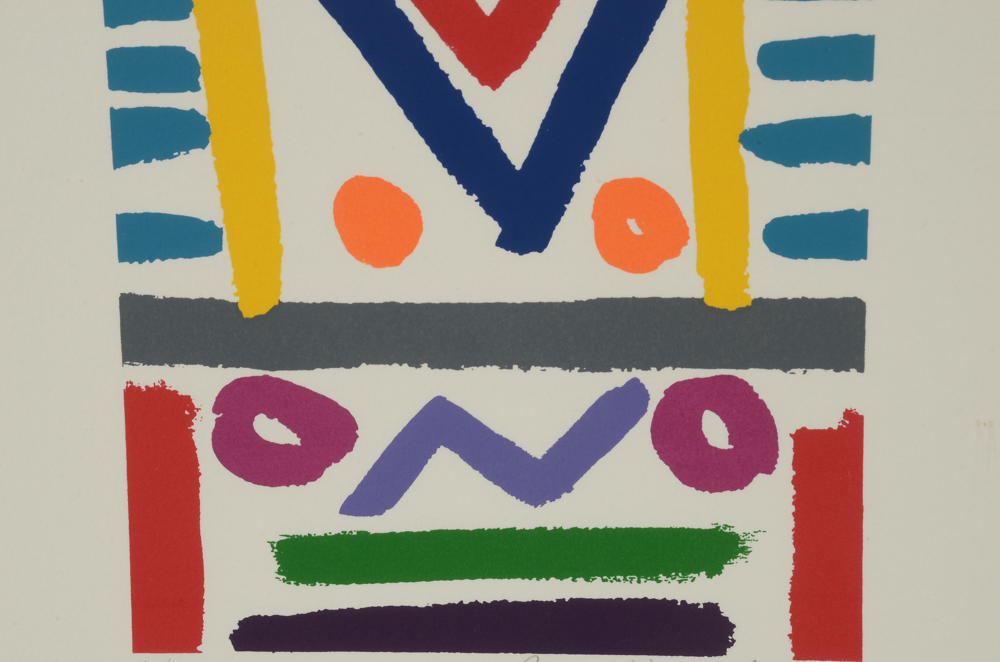 Two Bo von Hohenlohe Signed Limited Edition Serigraphs