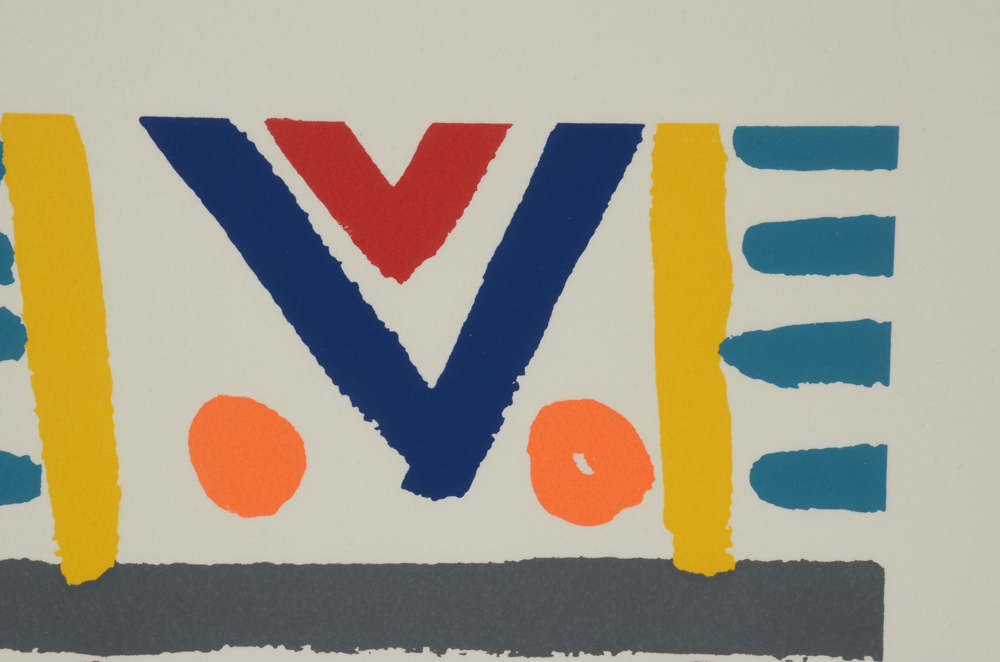 Two Bo von Hohenlohe Signed Limited Edition Serigraphs