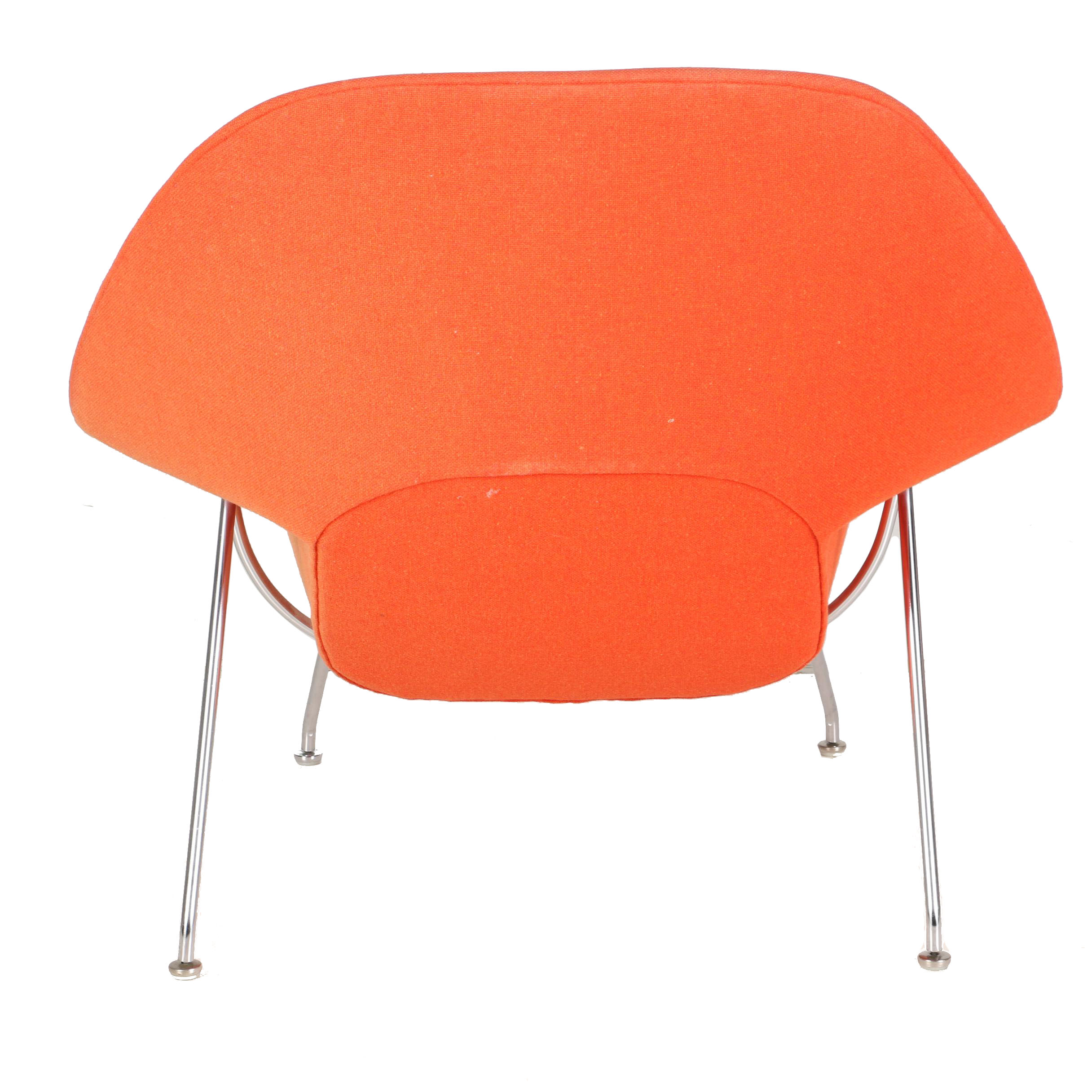 Mid Century Modern "Womb" Chair and Ottoman by Eero Saarinen for Knoll With Provenance