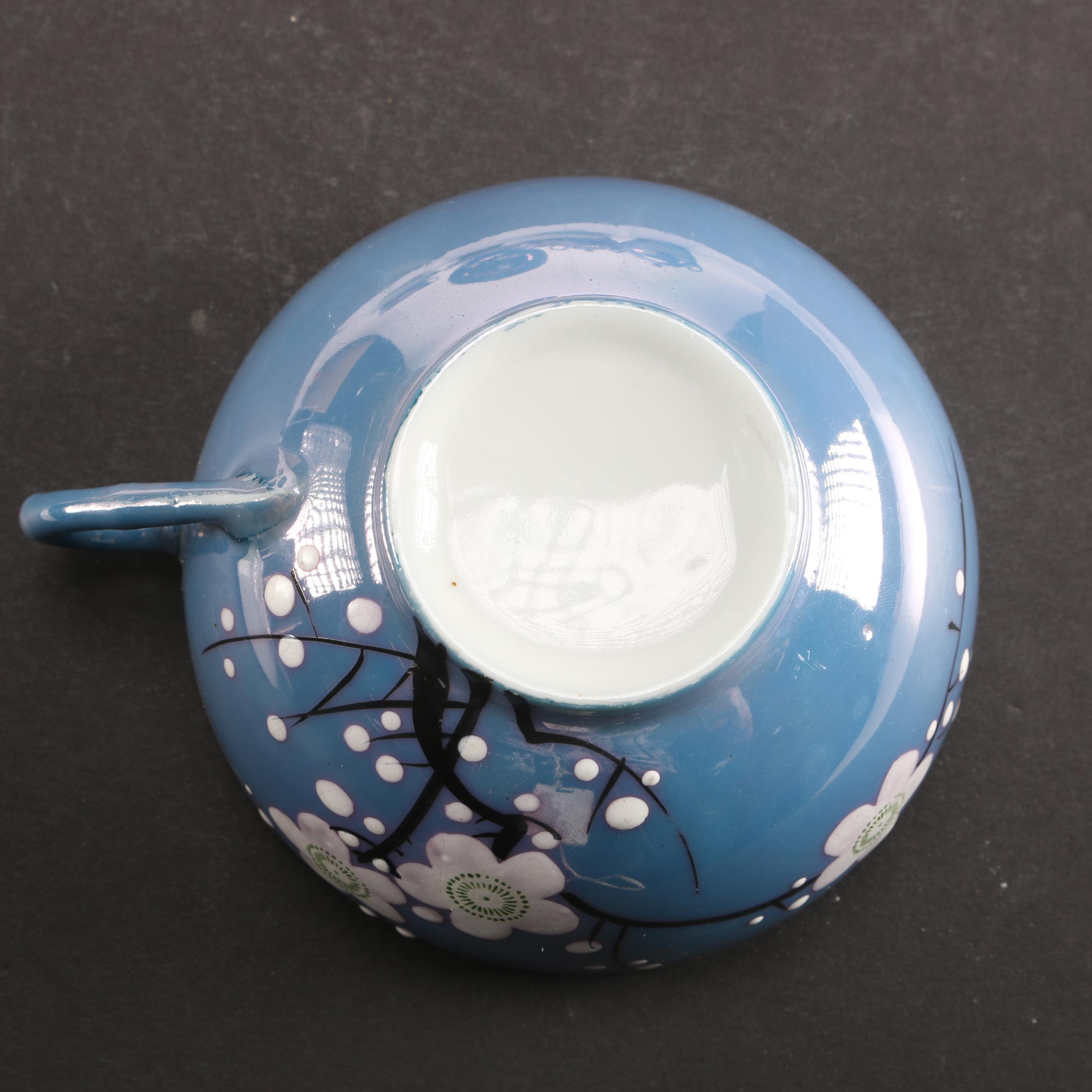 RS Japan Hand-Painted Lusterware Tea Set