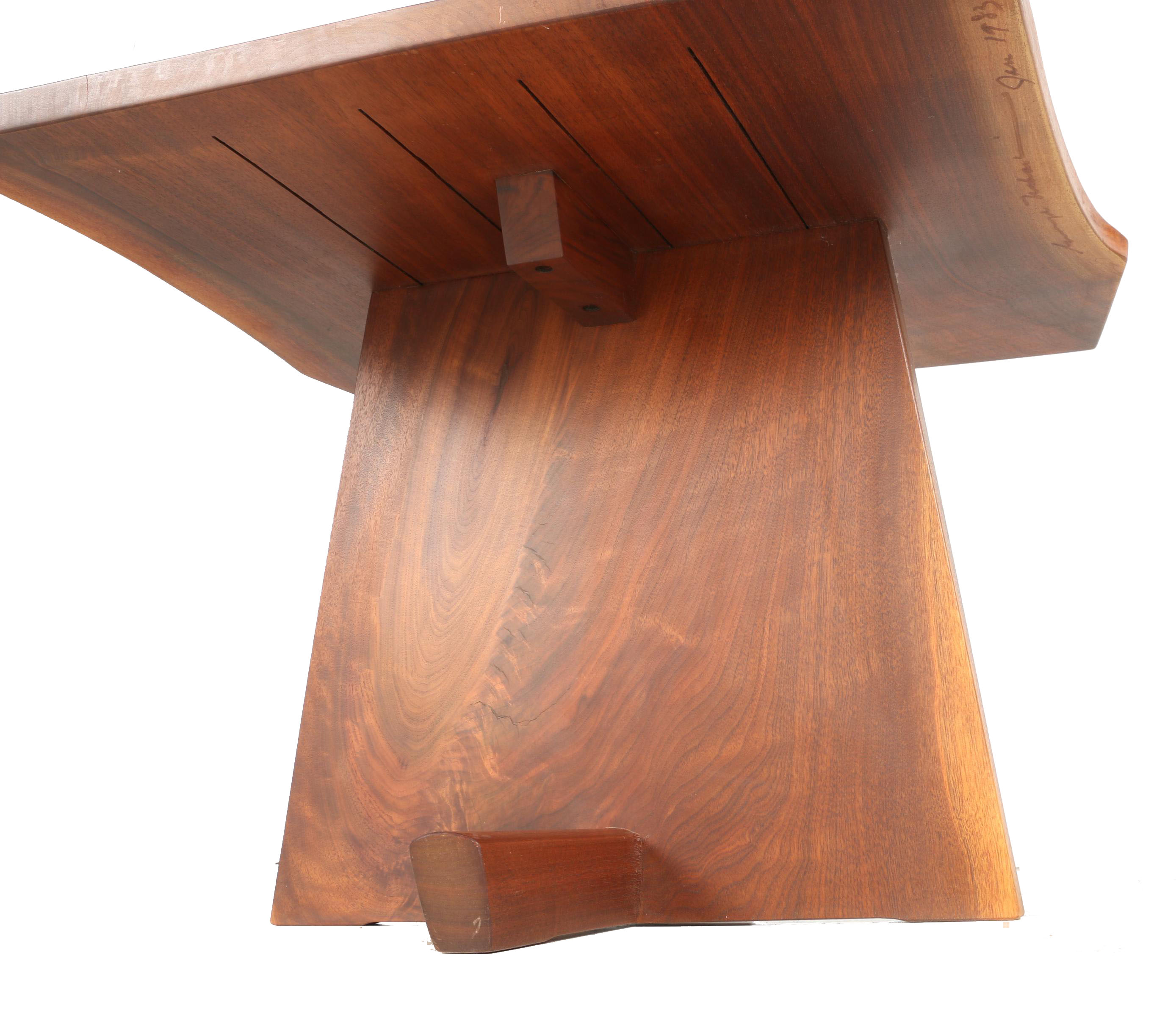 Vintage George Nakashima "Mingura" End Table With Provenance