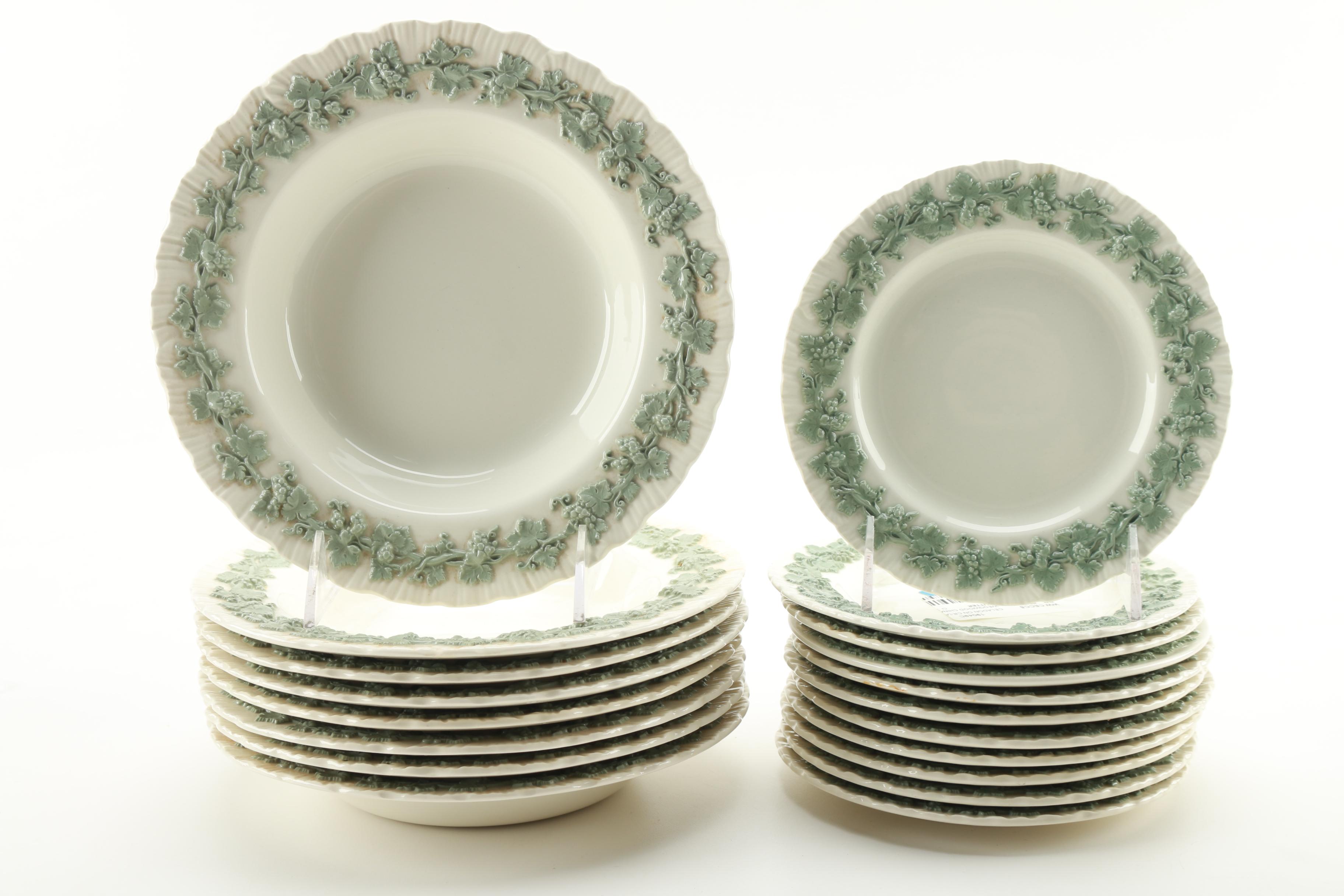 Wedgwood "Queen's Ware" Tableware China Set