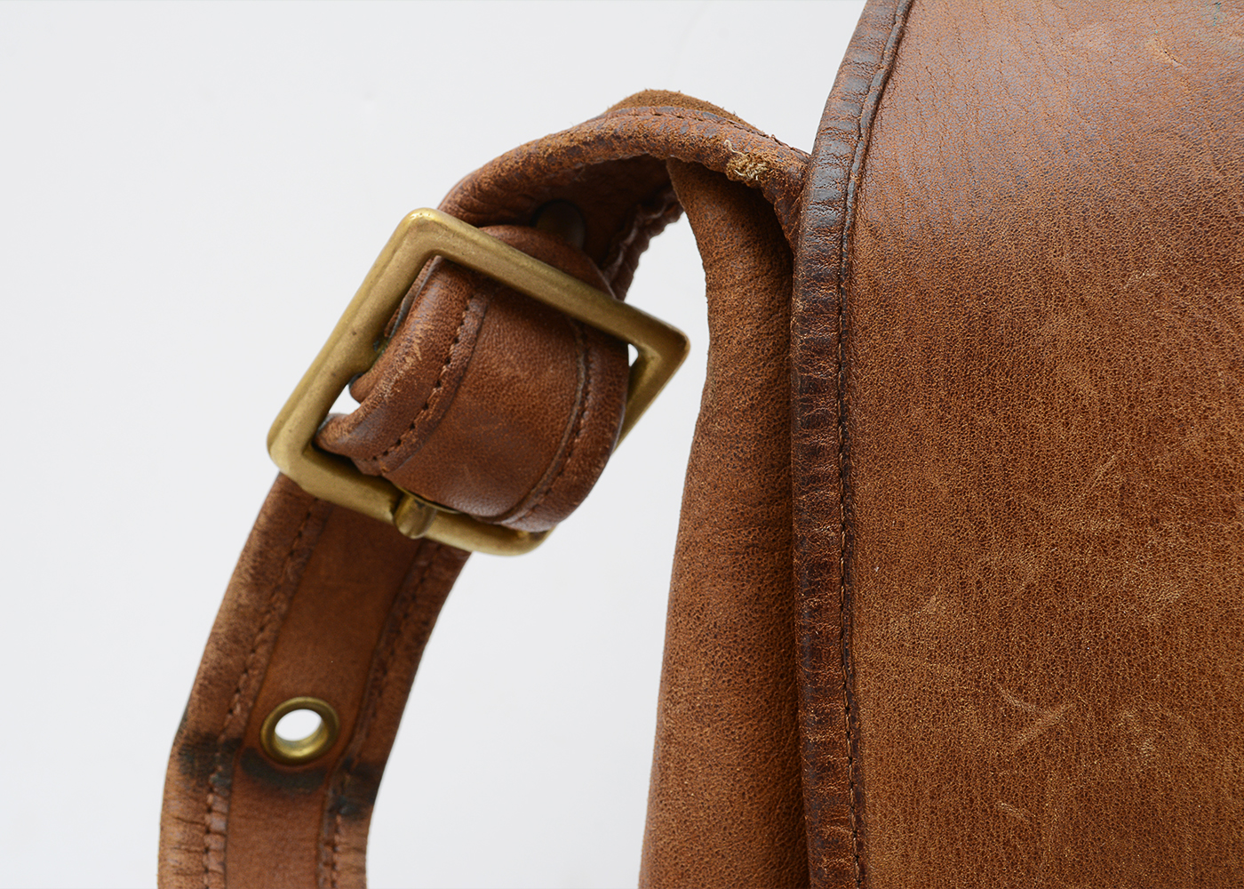 Vintage Coach Brown Leather Purse