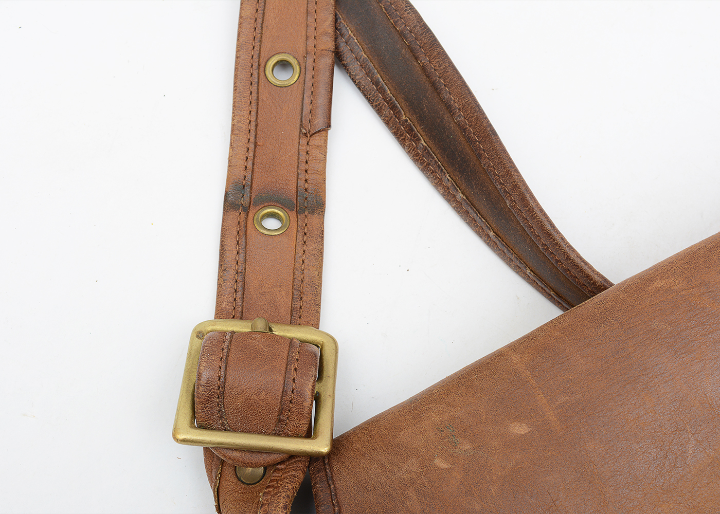 Vintage Coach Brown Leather Purse