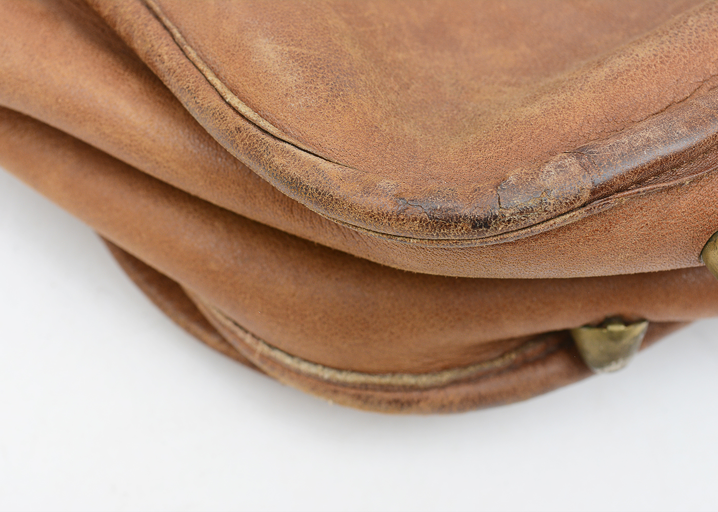 Vintage Coach Brown Leather Purse