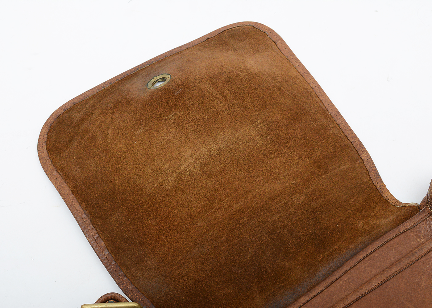 Vintage Coach Brown Leather Purse