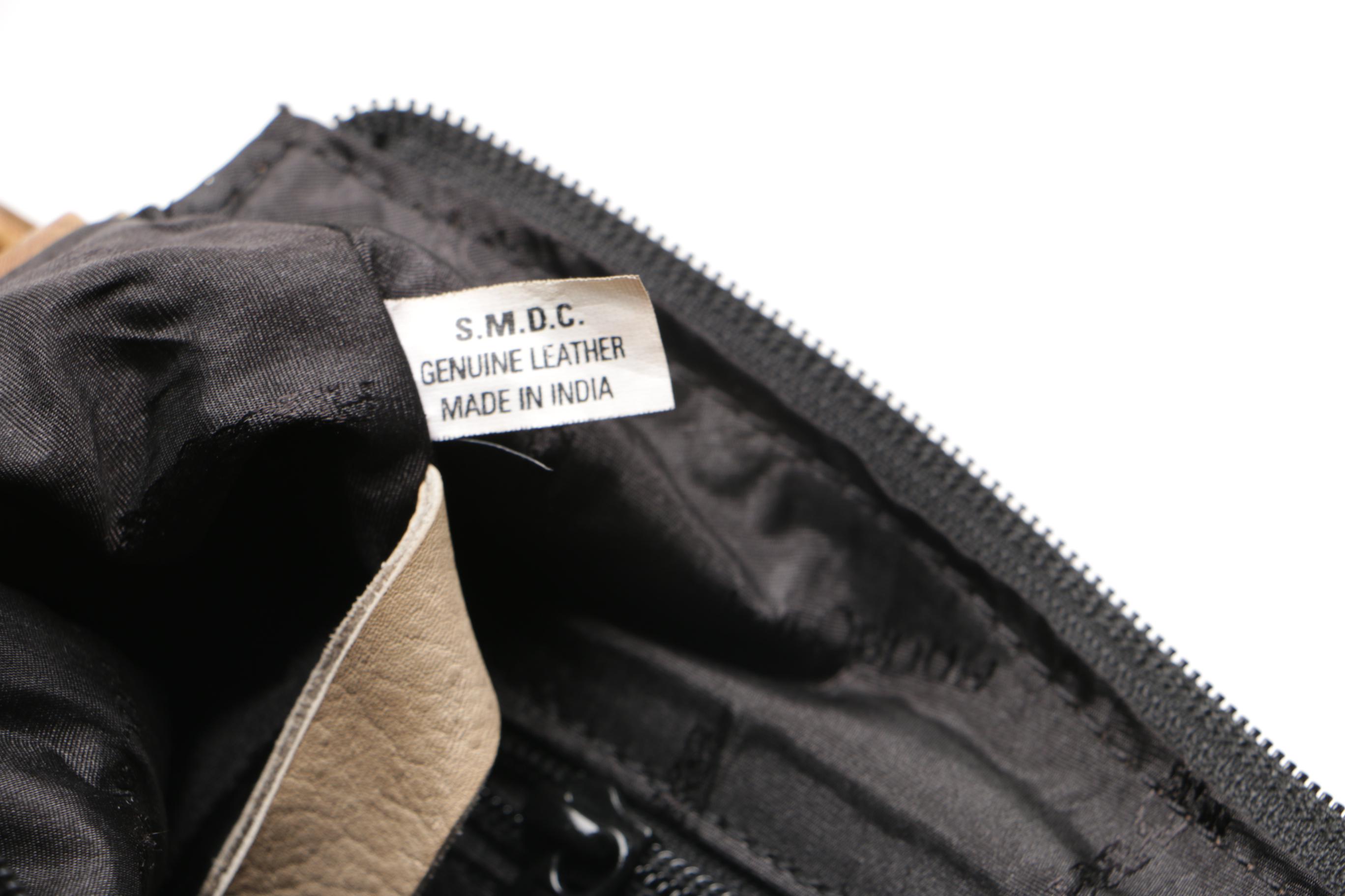 Hand Painted Leather Bags Featuring Biacci