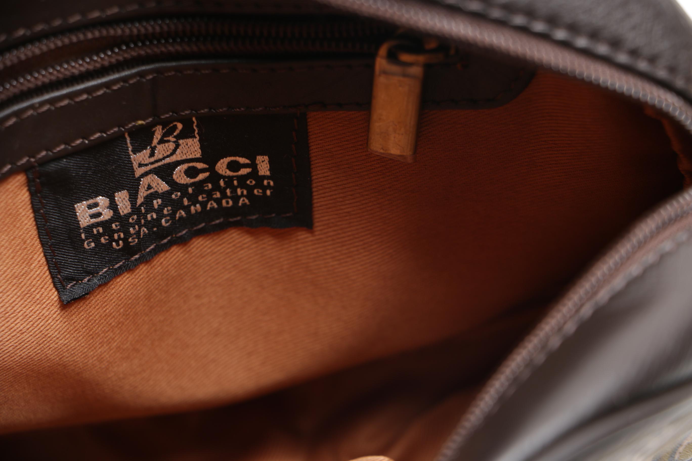 Hand Painted Leather Bags Featuring Biacci