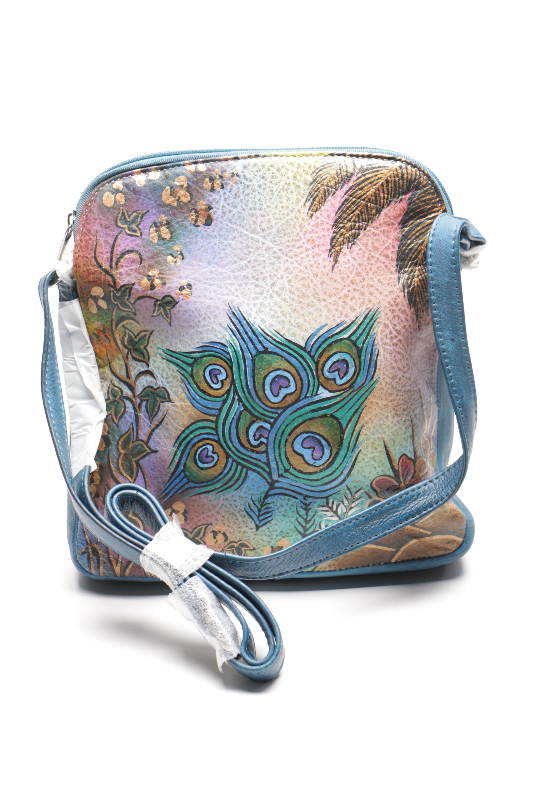 Hand Painted Leather Bags Featuring Biacci