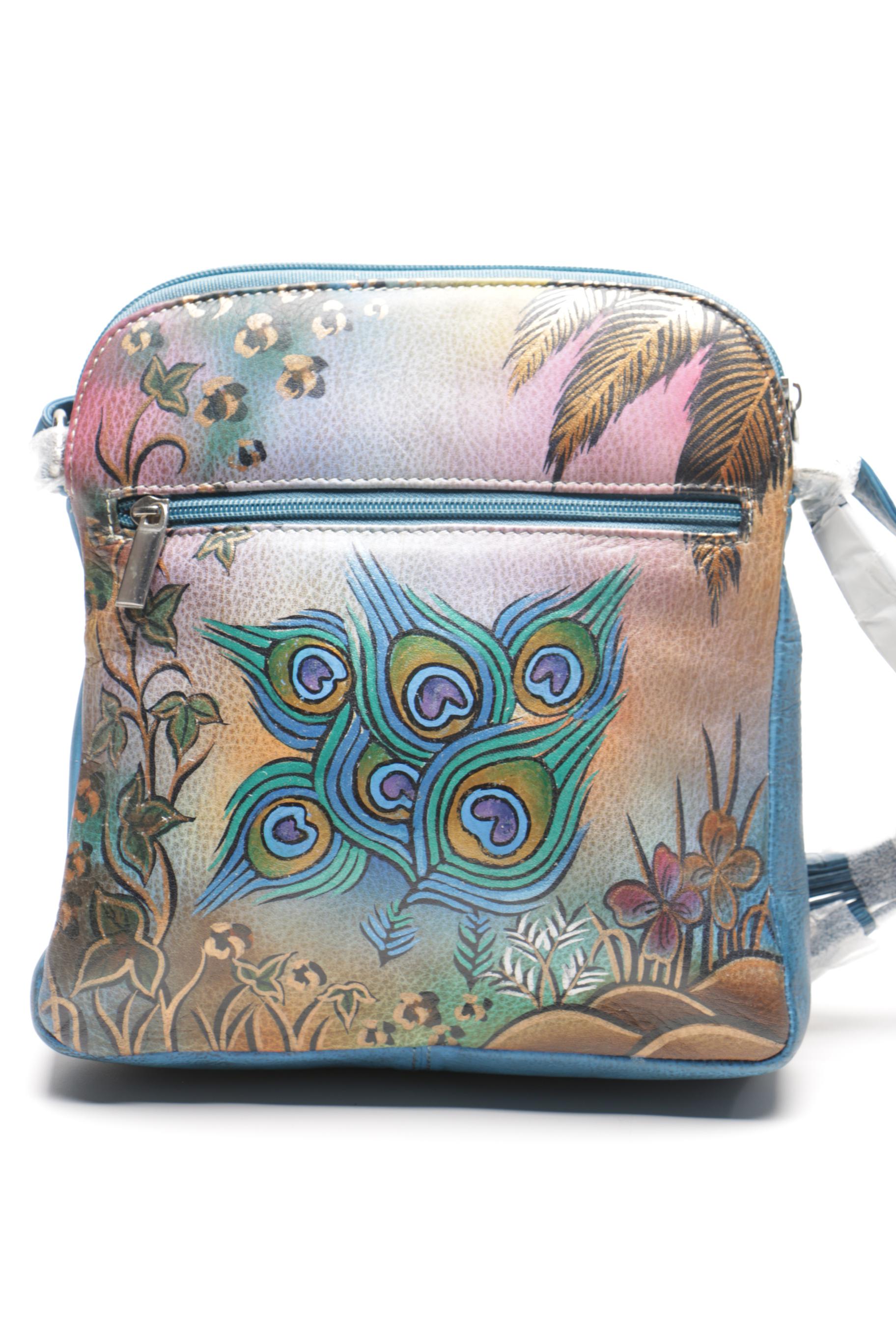 Hand Painted Leather Bags Featuring Biacci