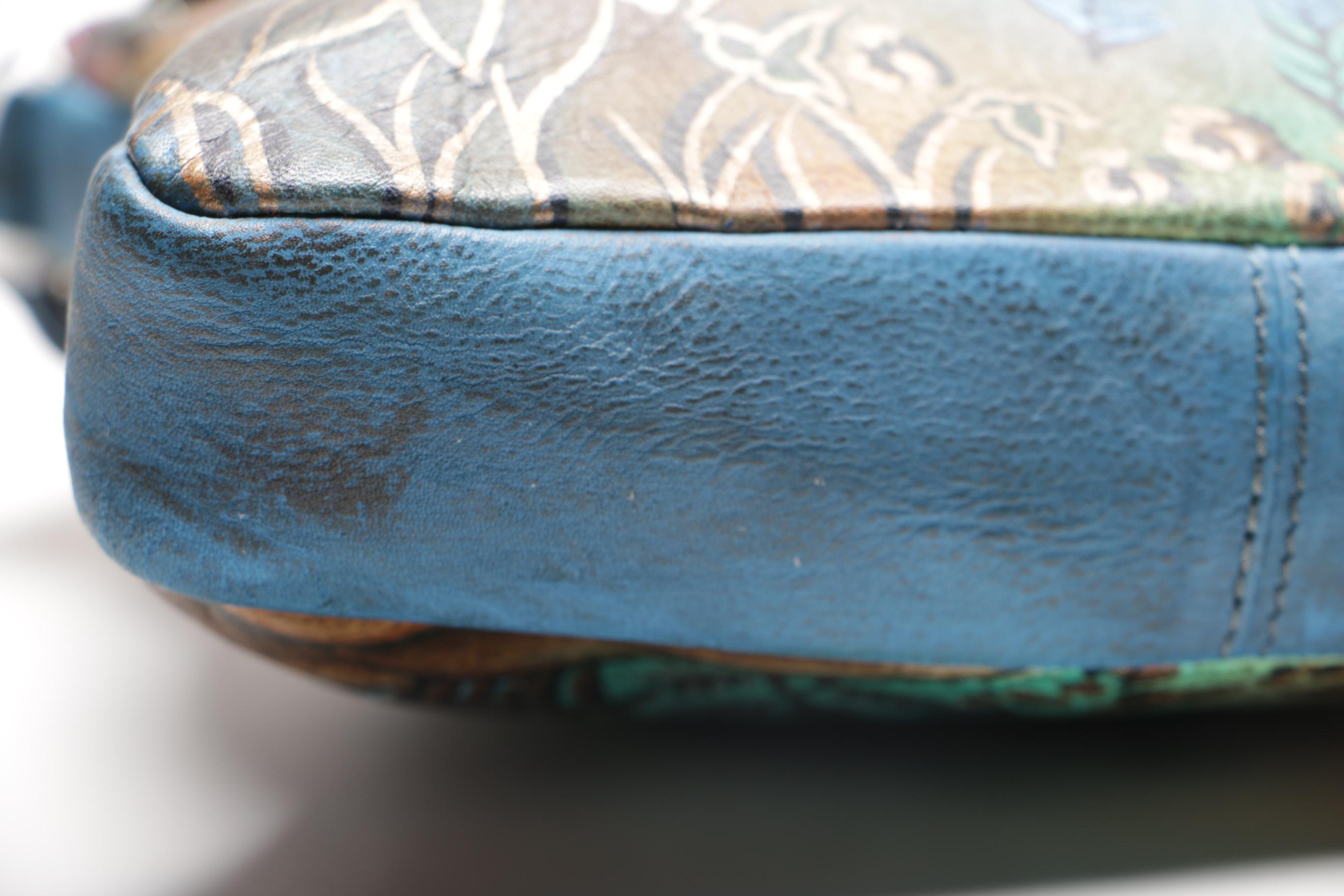 Hand Painted Leather Bags Featuring Biacci