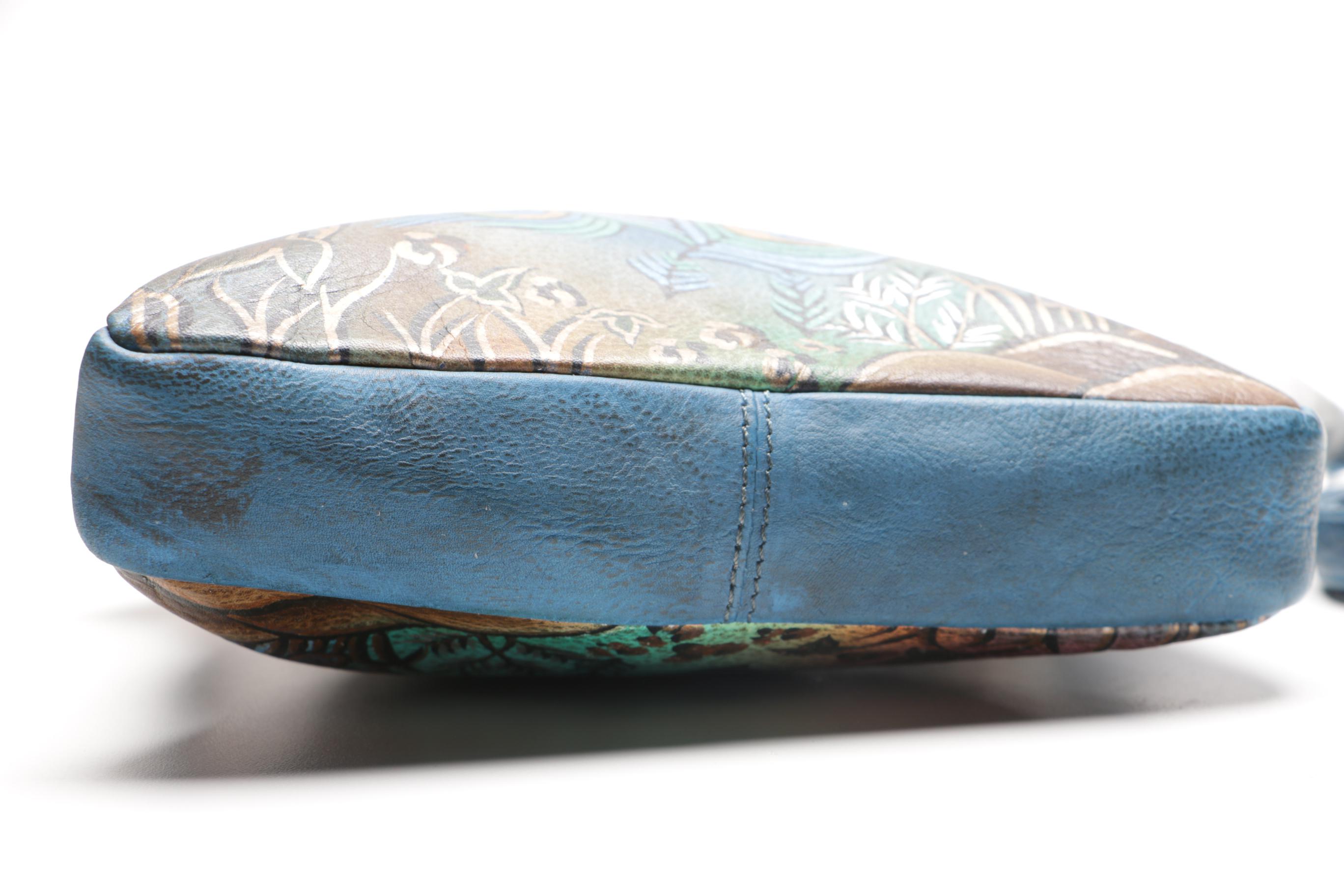 Hand Painted Leather Bags Featuring Biacci