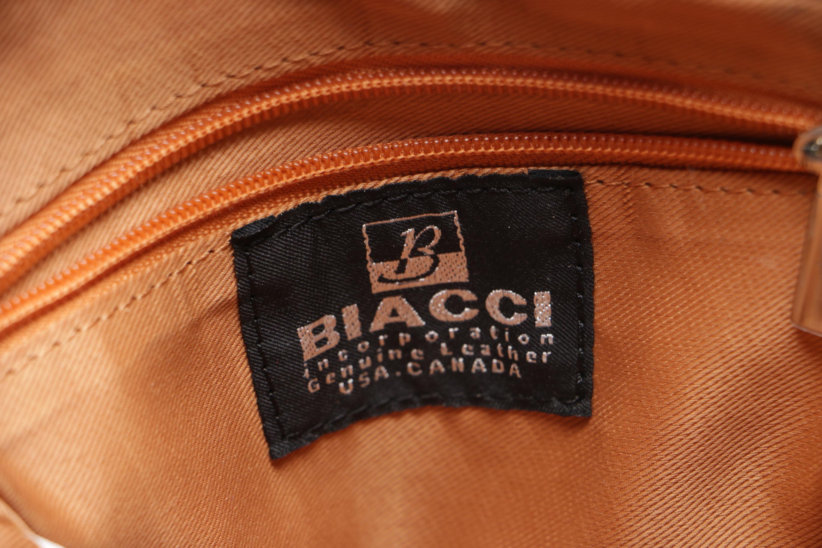 Hand Painted Leather Bags Featuring Biacci