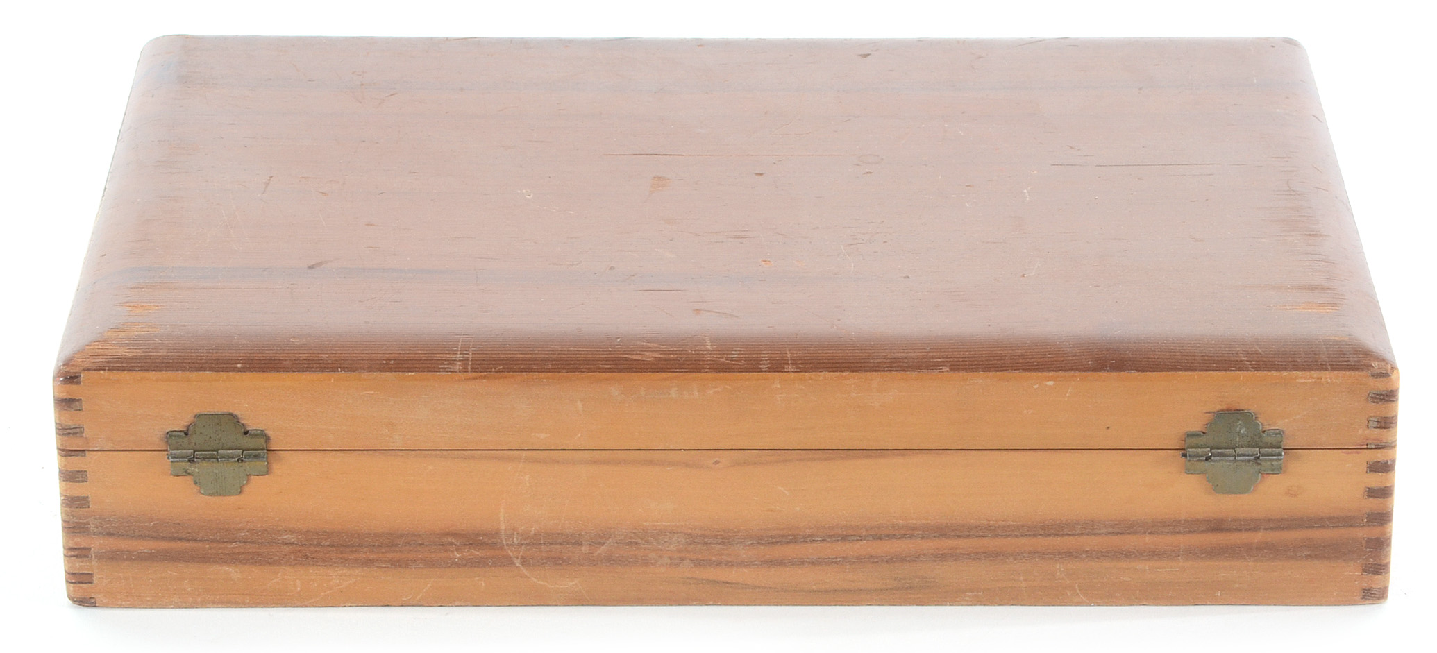 WM Rogers Mfg Silver Plate Flatware Service for Eight with Chest