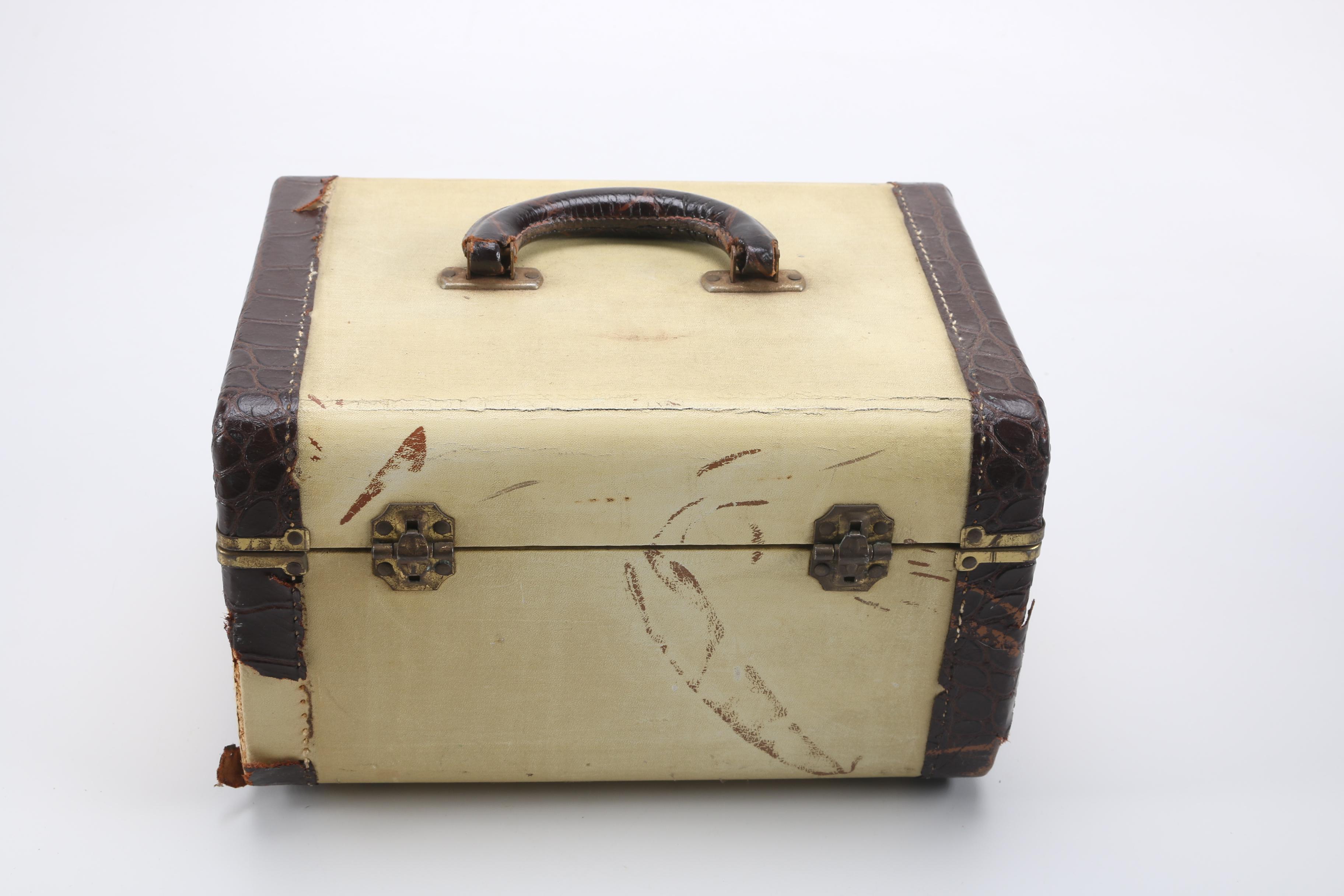 Three Vintage Suitcases