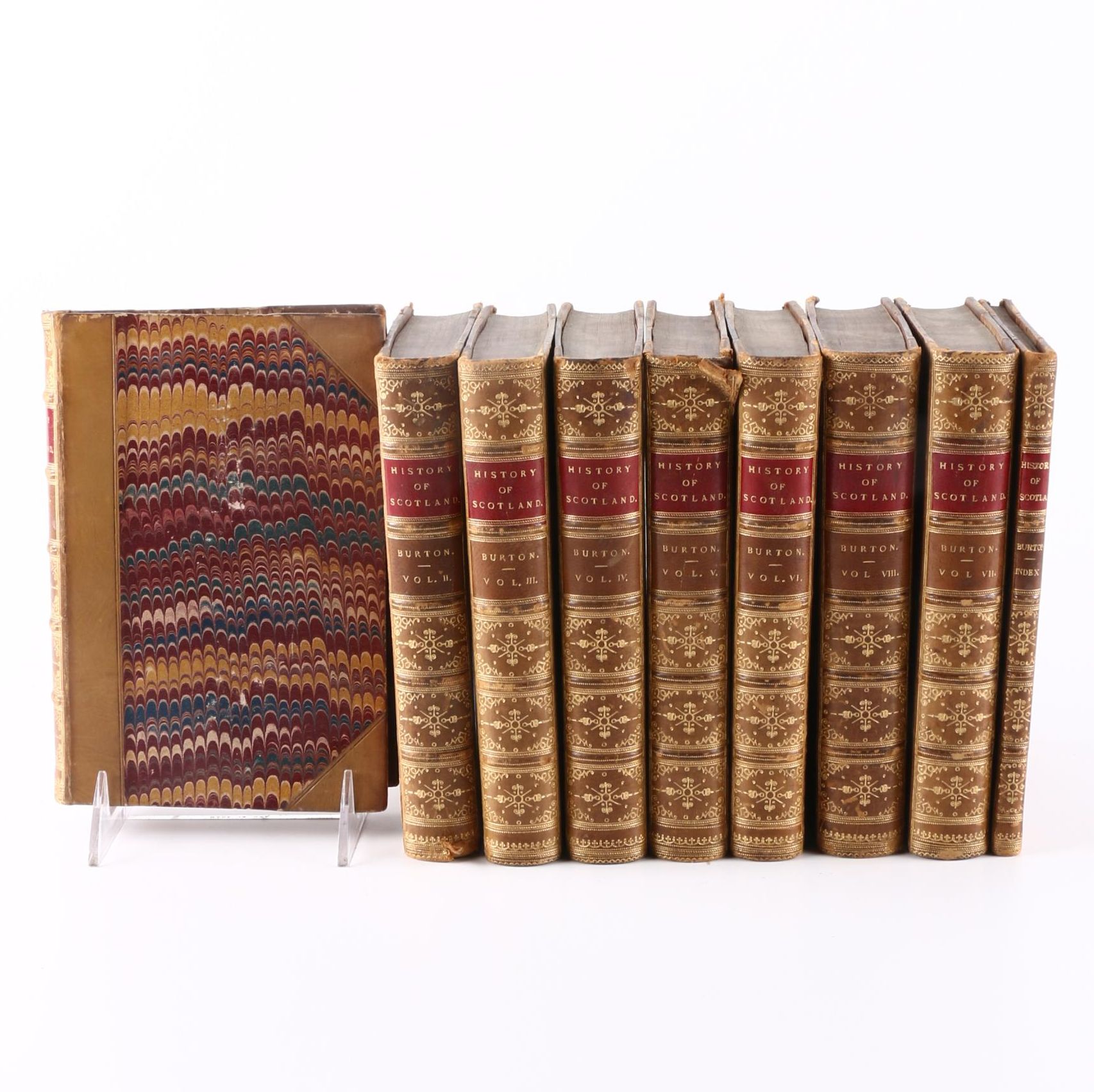 "The History of Scotland" in Eight Volumes by John Hill Burton
