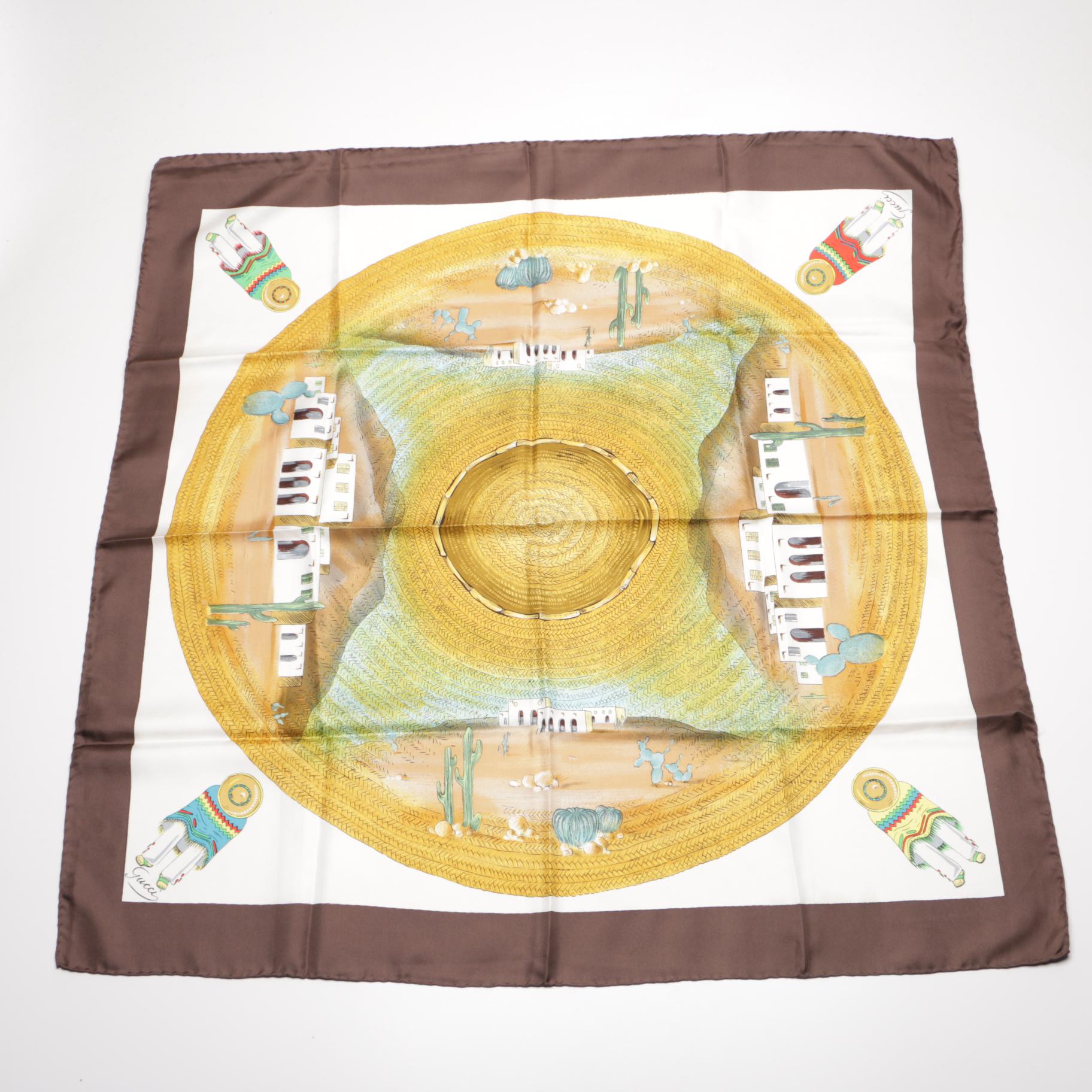 Gucci Silk Scarf