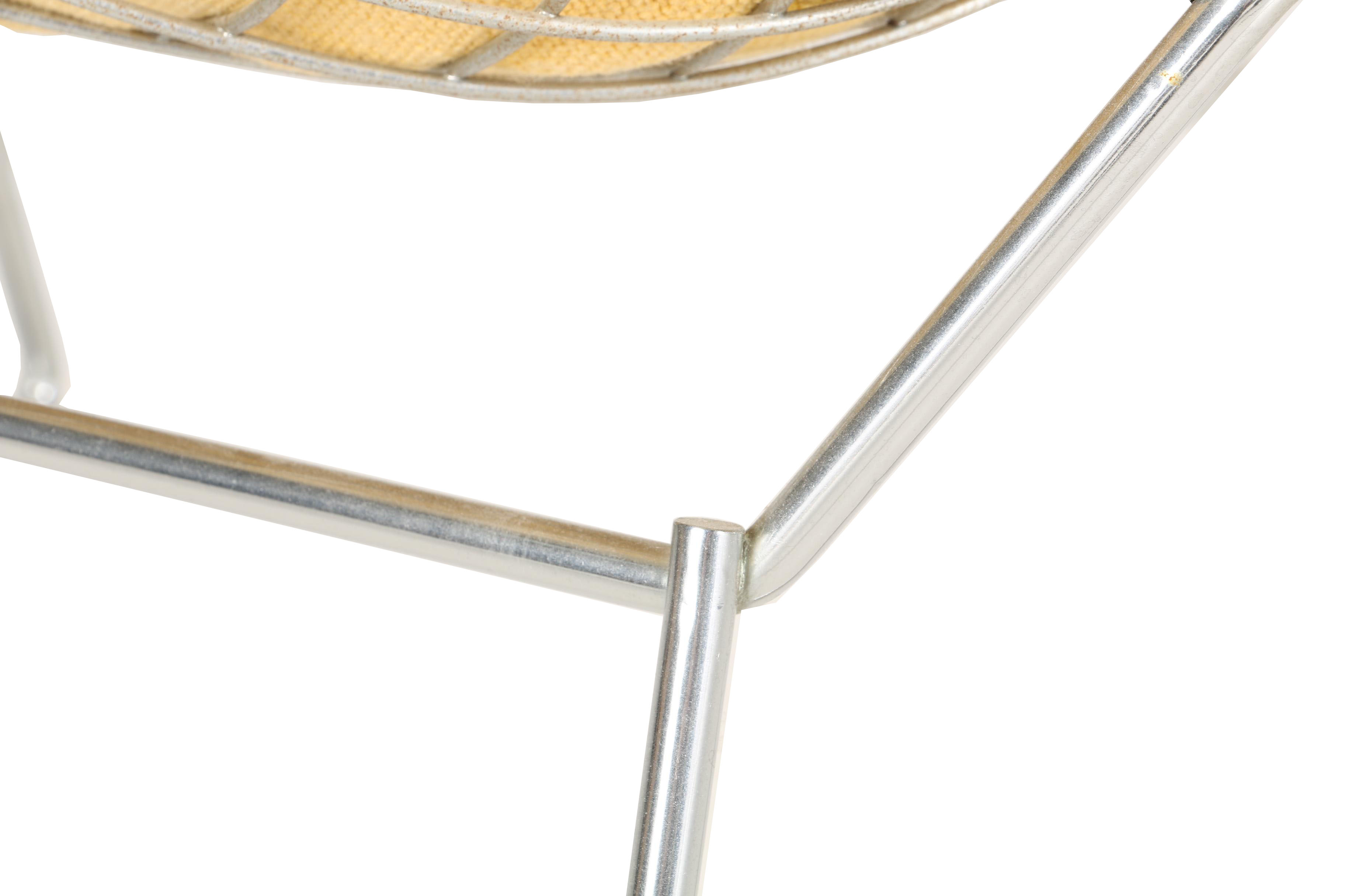 Mid Century Modern Yellow "Diamond" Lounge Chair by Harry Bertoia for Knoll