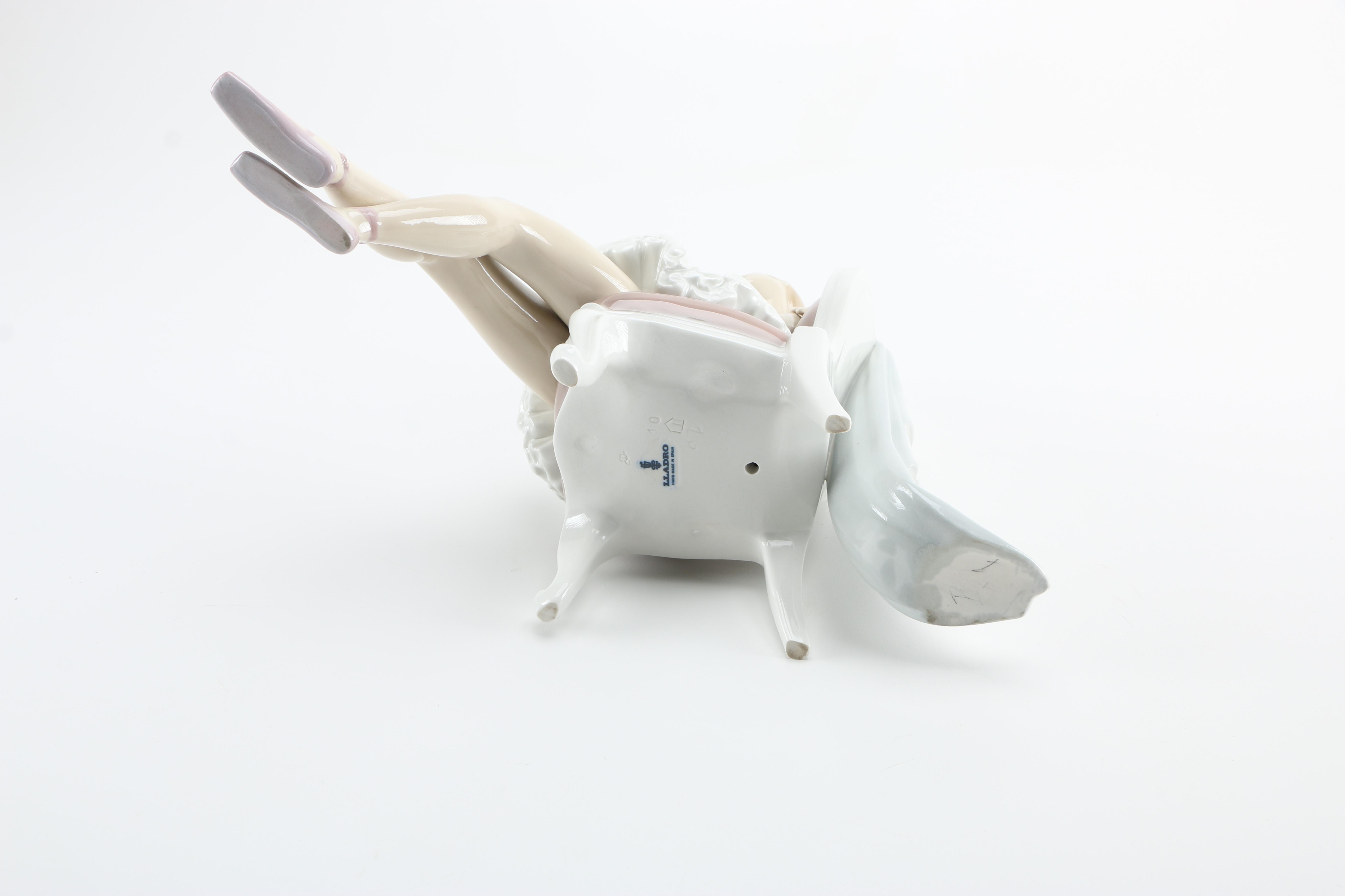 Lladró Seated Ballerina