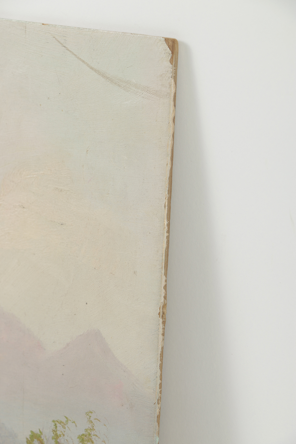 John A. Speer Oil Painting on Board Desert Landscape