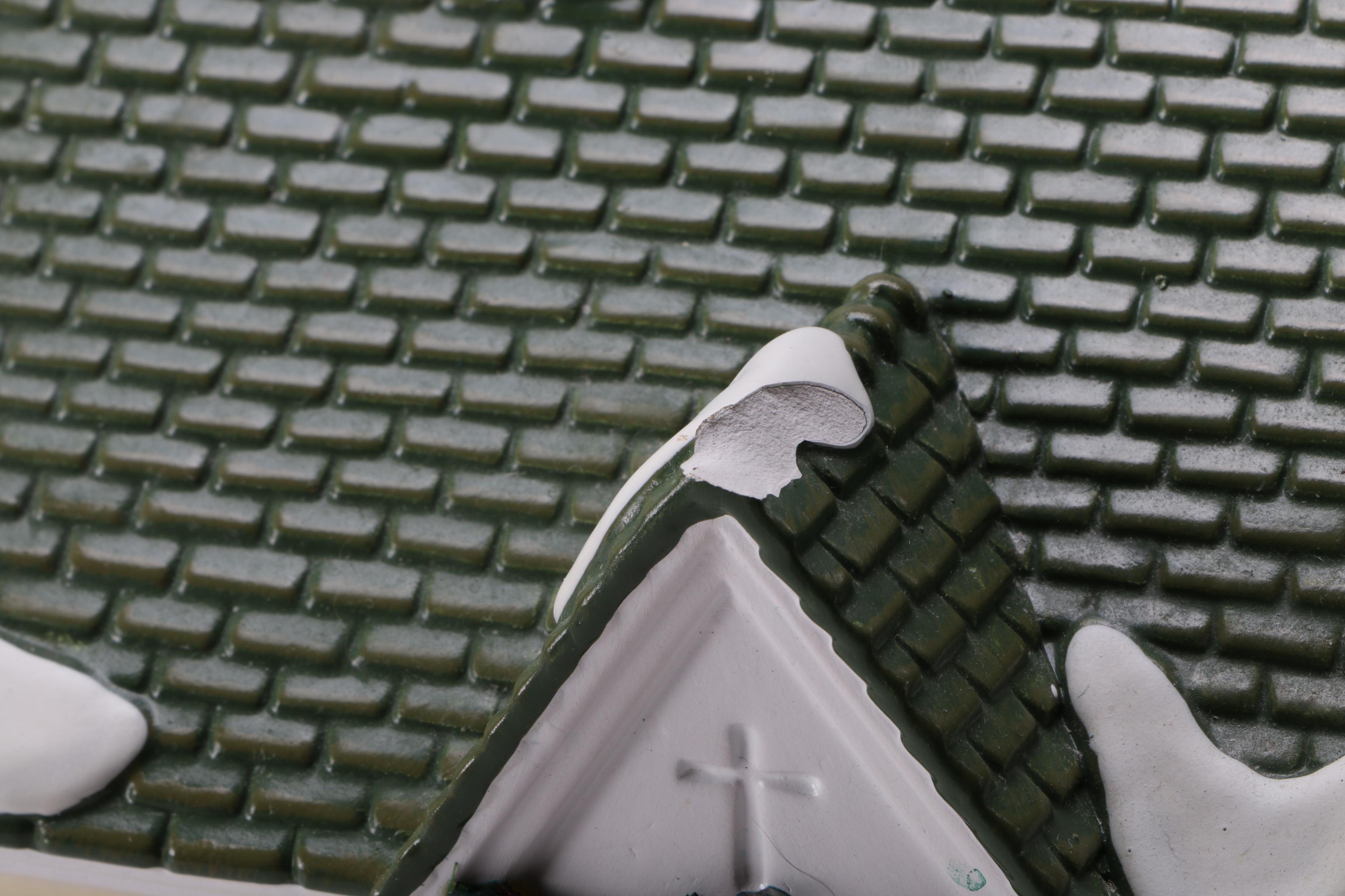 Department 56 Ceramic "Snow Village" Model Buildings