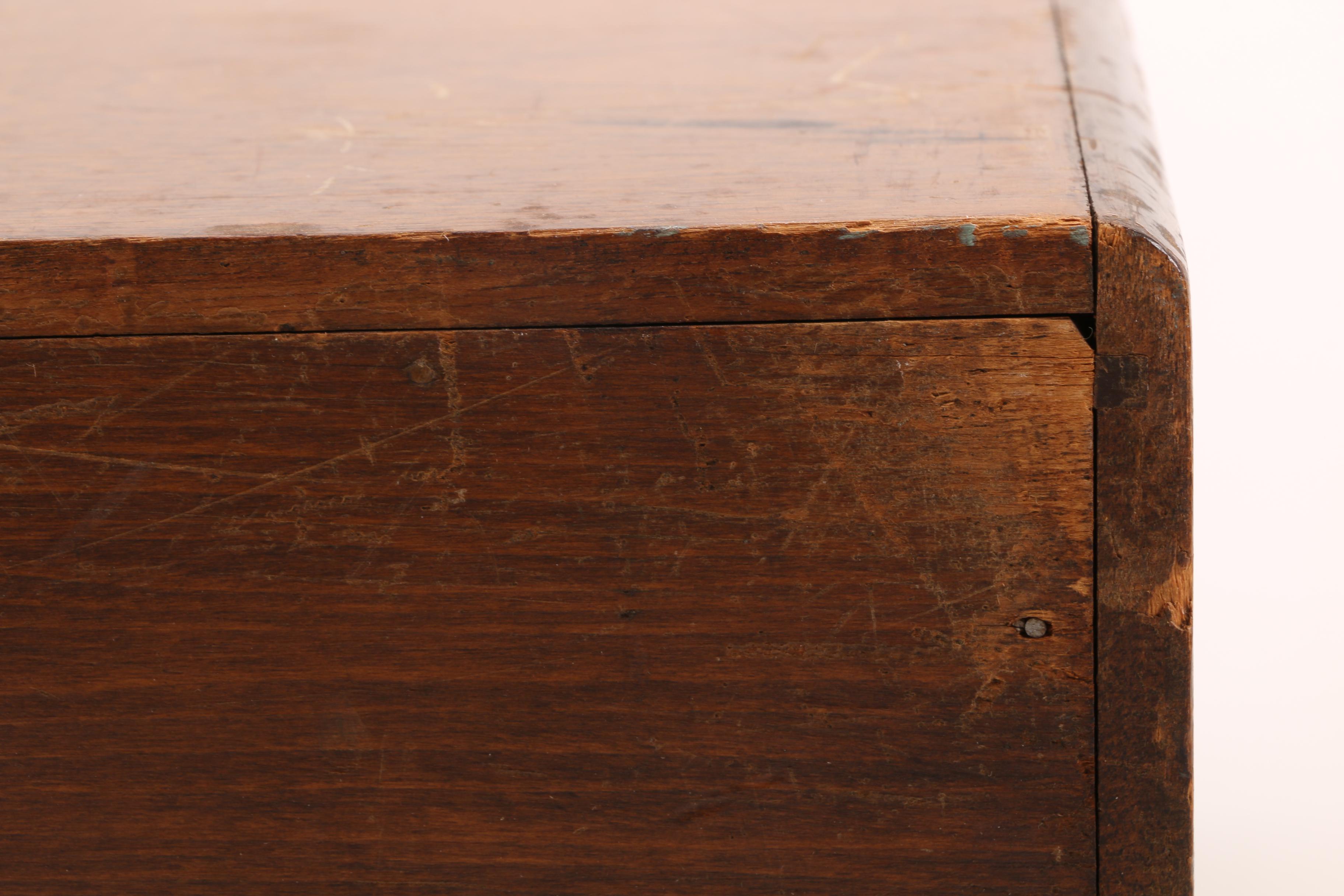 Vintage J. & P. Coats Wooden Thread Box