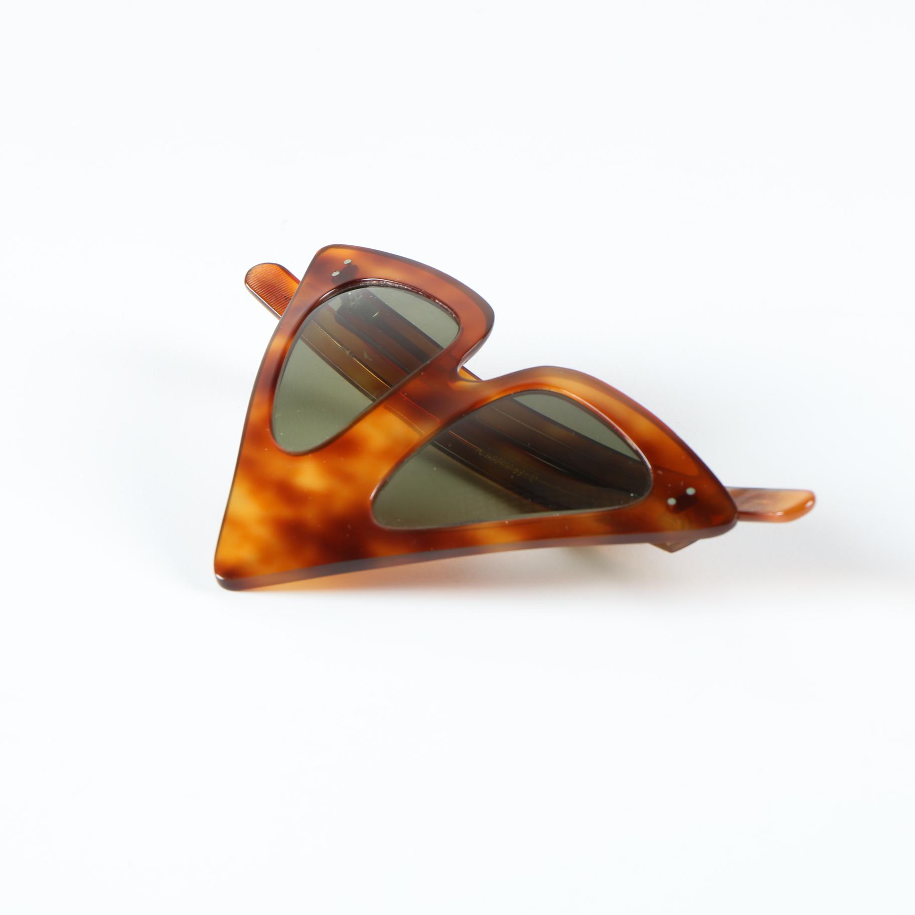 1960s Oliver Goldsmith Pyramid Sunglasses