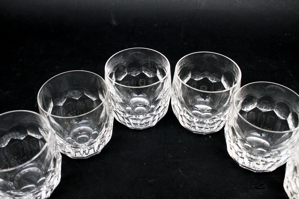 Waterford "Curraghmore" Crystal Old Fashion Glasses