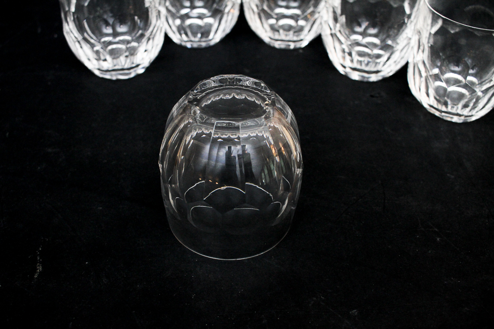 Waterford "Curraghmore" Crystal Old Fashion Glasses