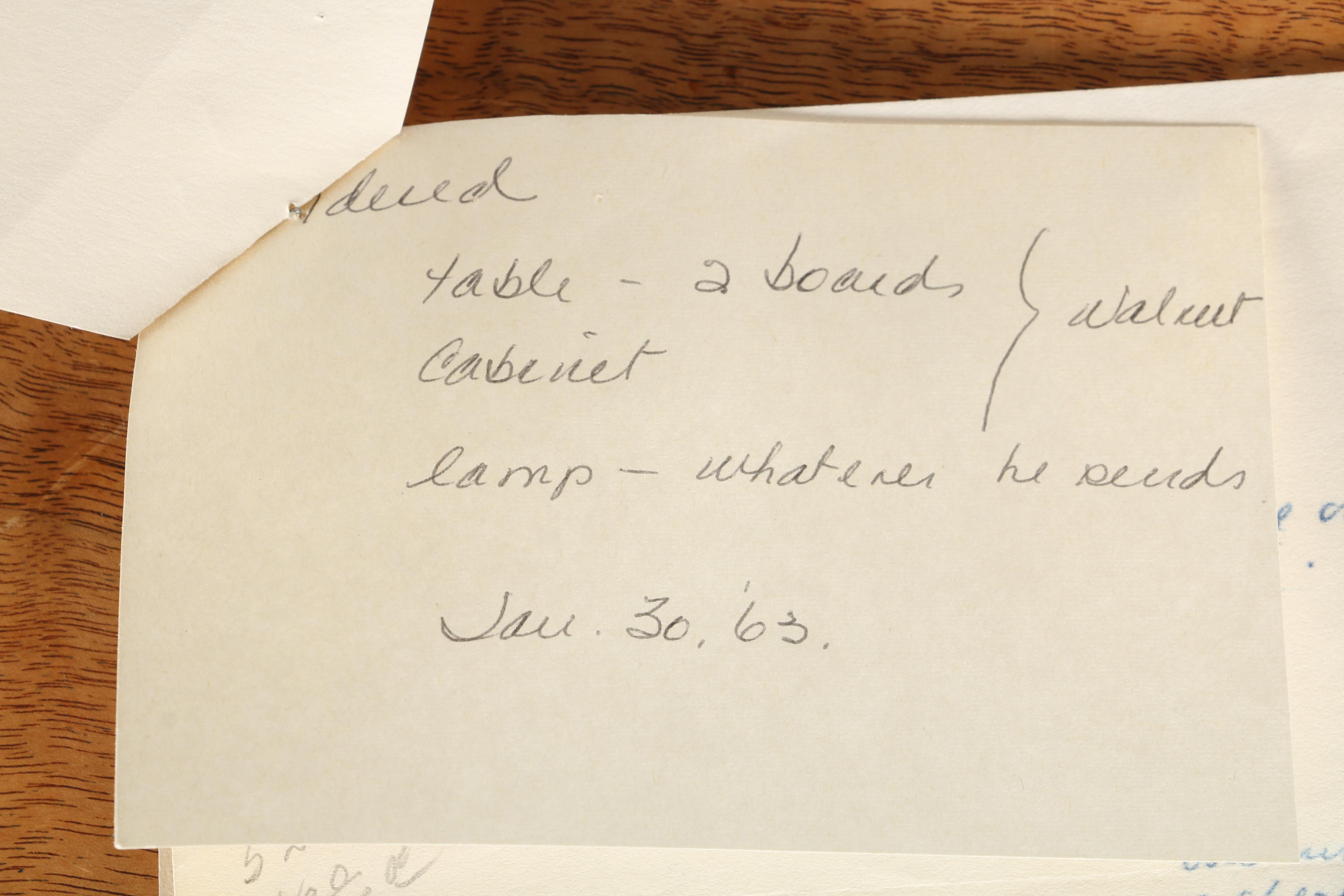 Vintage George Nakashima "Frenchman's Cove II" Dining Table With Provenance