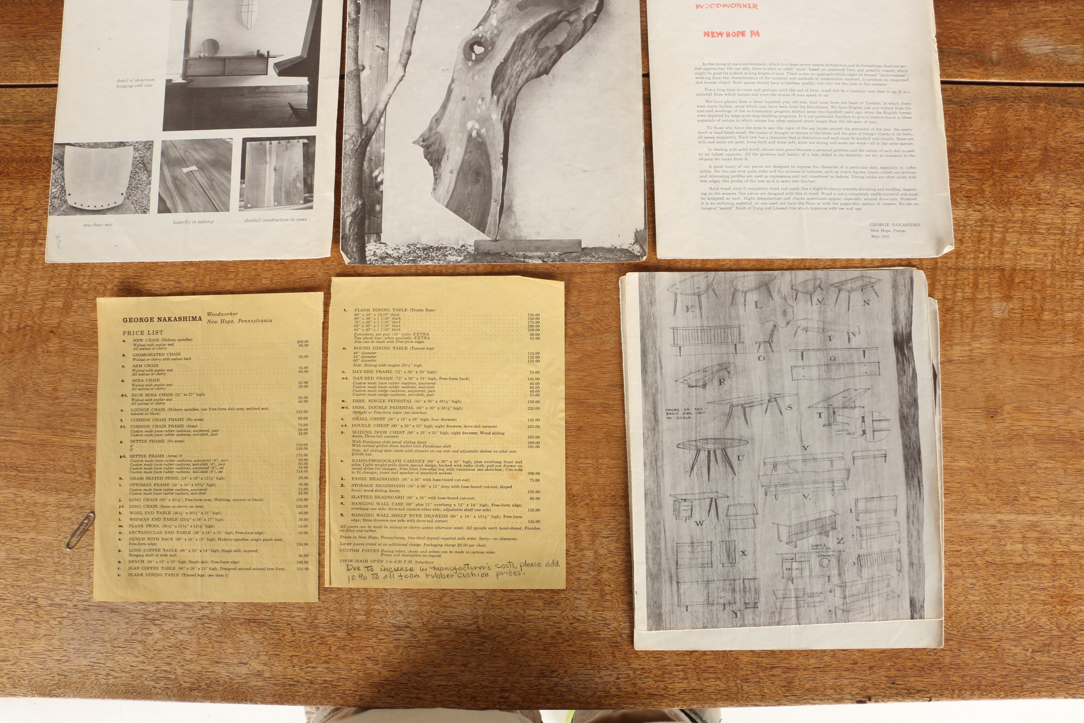 Vintage George Nakashima "Frenchman's Cove II" Dining Table With Provenance