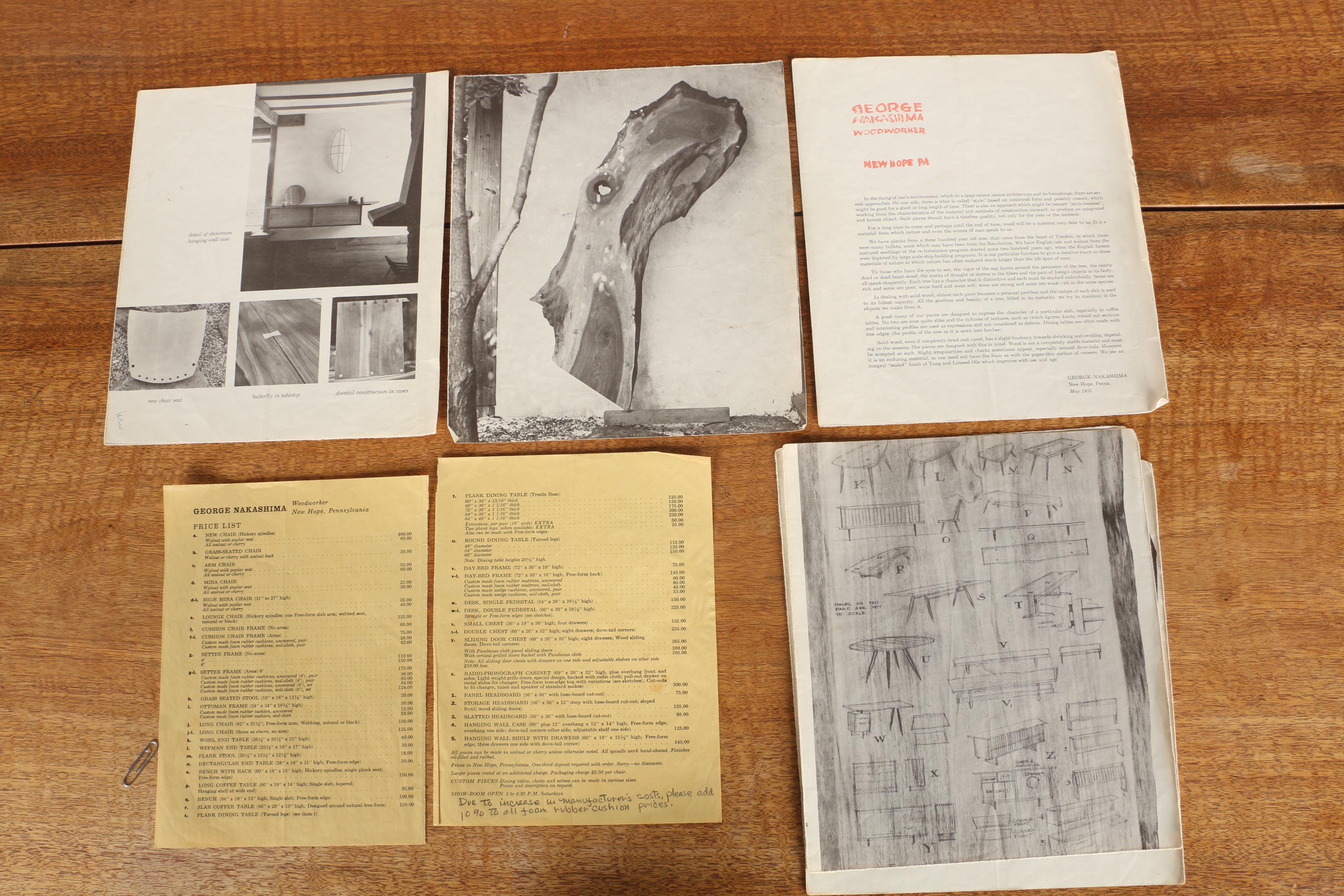 Vintage George Nakashima "Frenchman's Cove II" Dining Table With Provenance