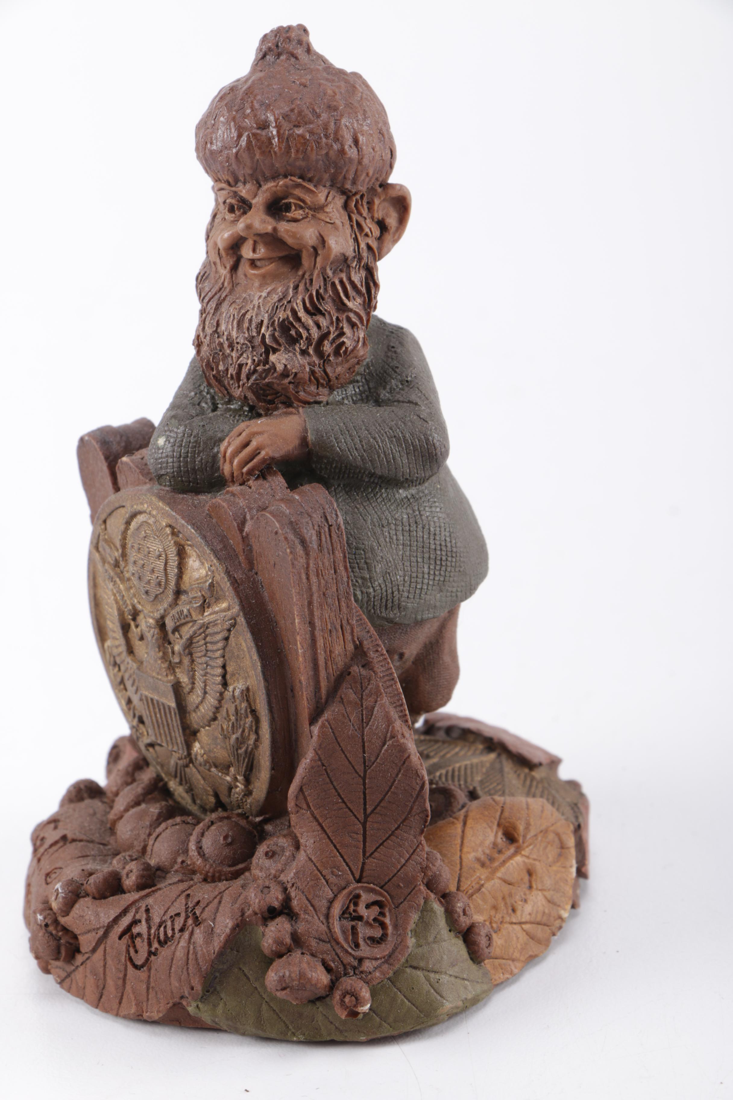 Thomas F. Clark Gnome Figures Including Sally