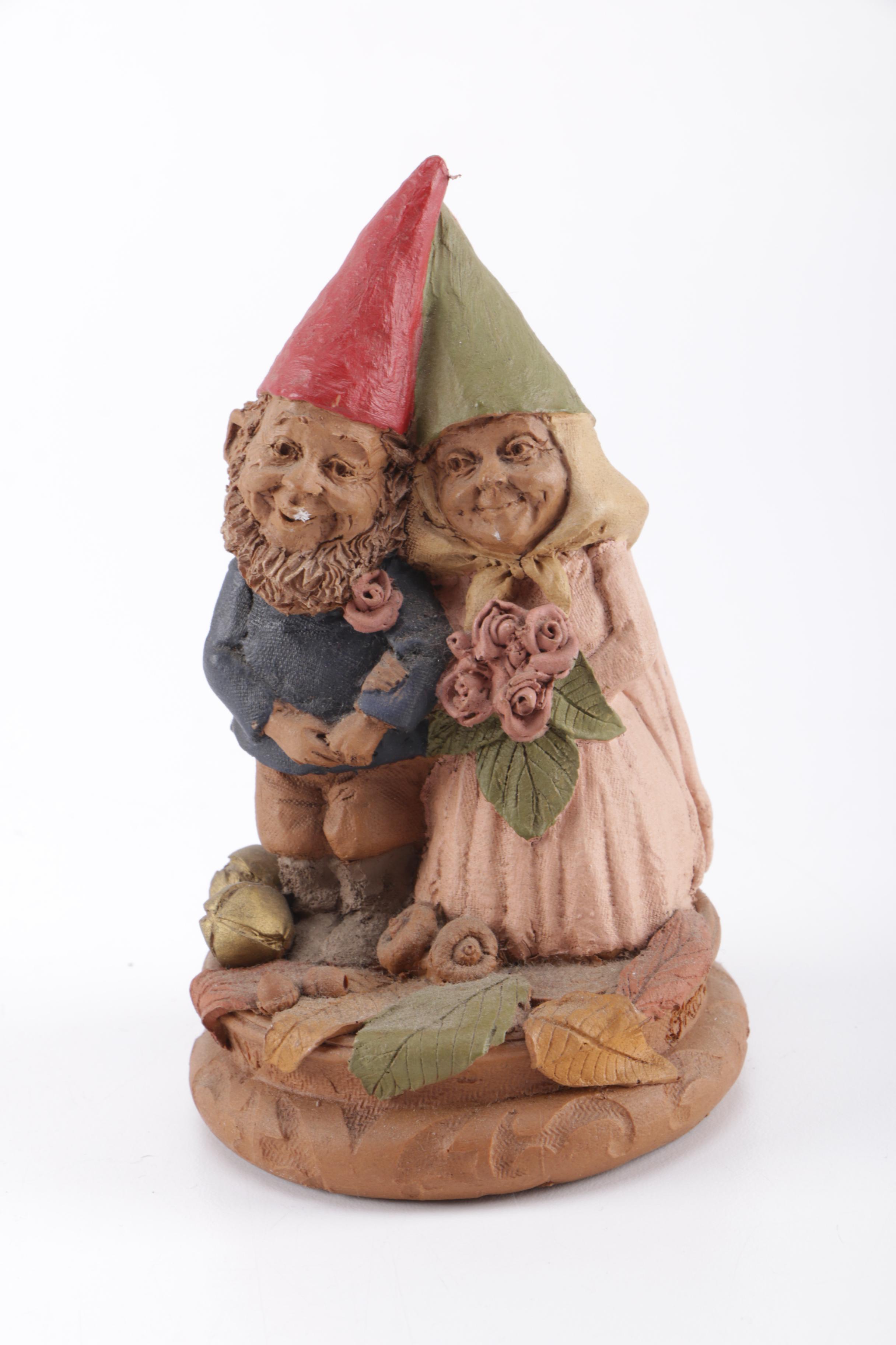 Thomas F. Clark Gnome Figures Including Sally