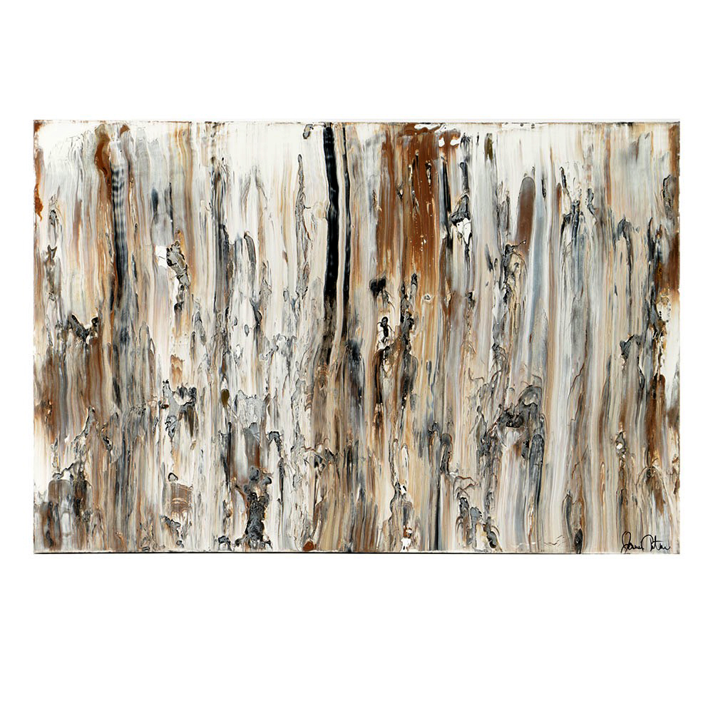 Jamie Anton Acrylic Painting on Canvas "Stepping Into the Shadows"