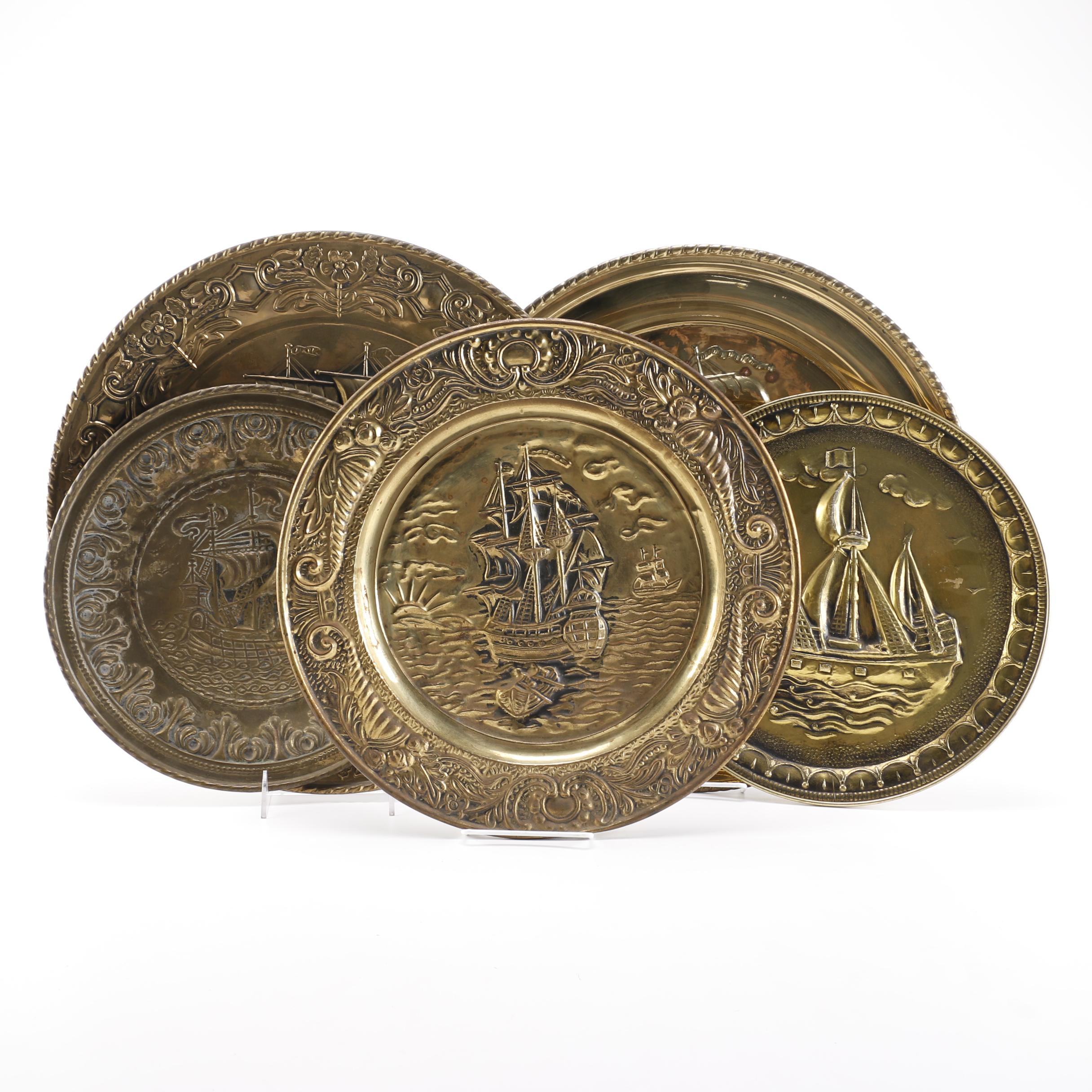 Collection of Brass Plates
