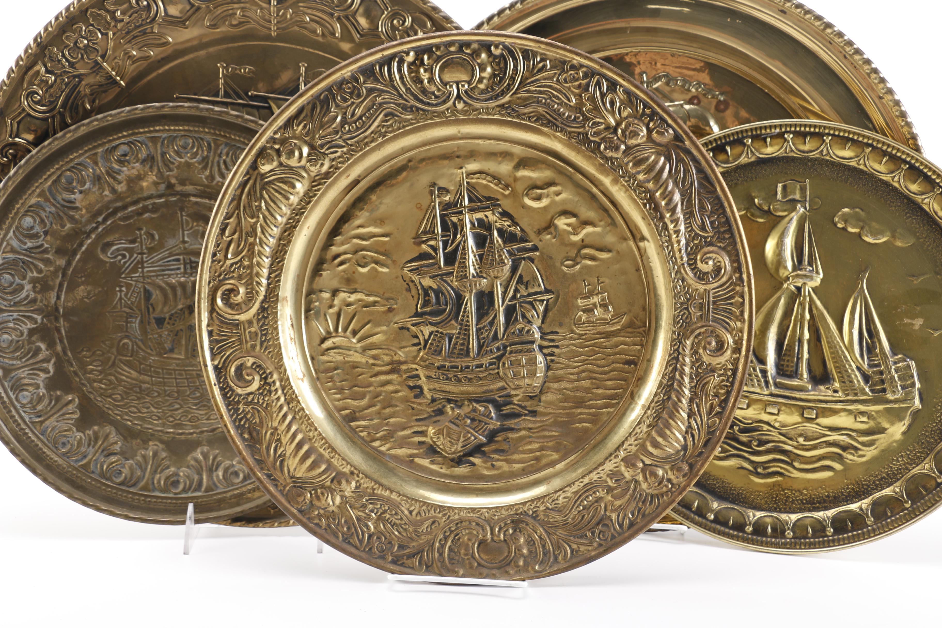 Collection of Brass Plates