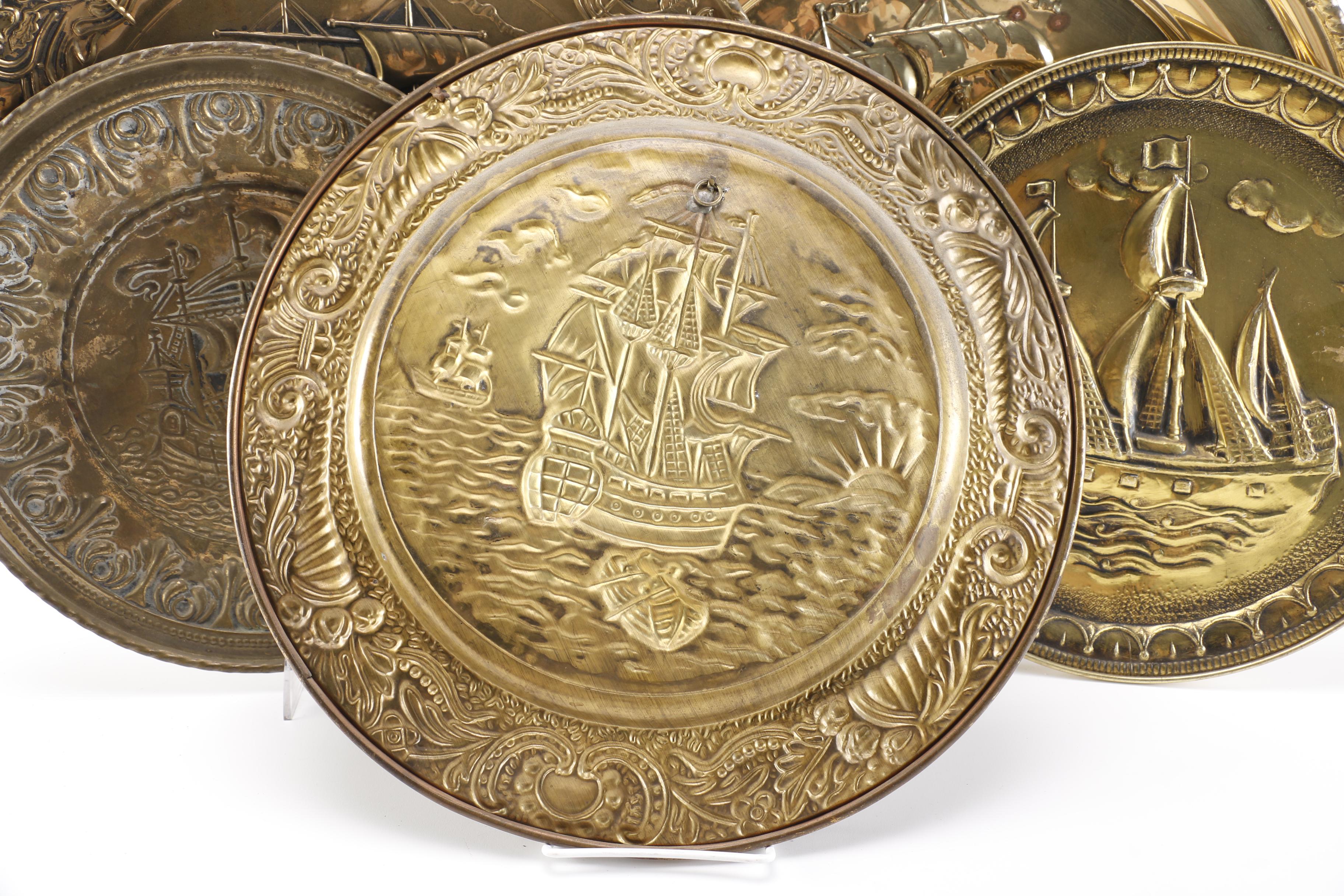 Collection of Brass Plates