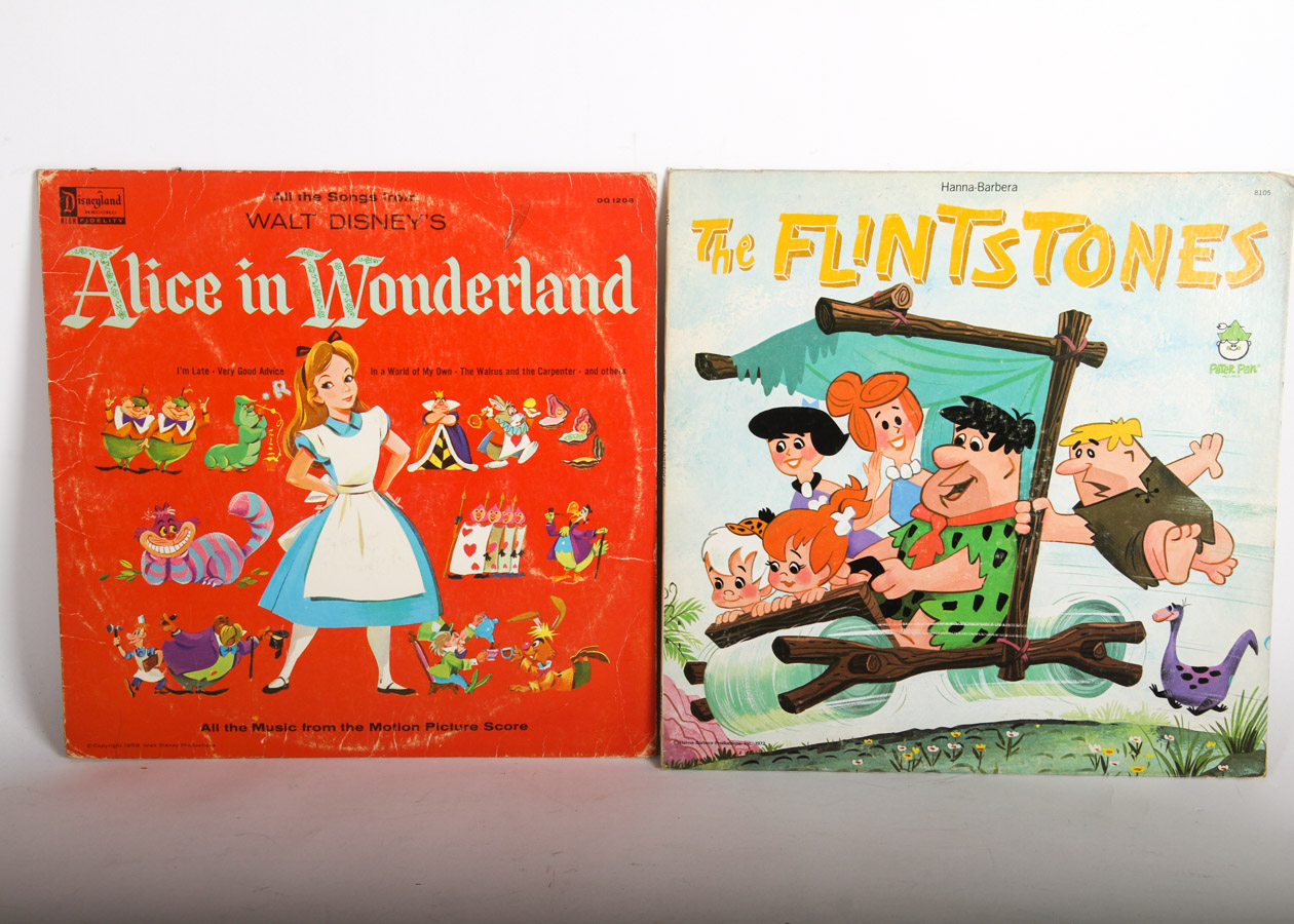 Flintstones, Sesame Street, Other Children's, Easy Listening LPs