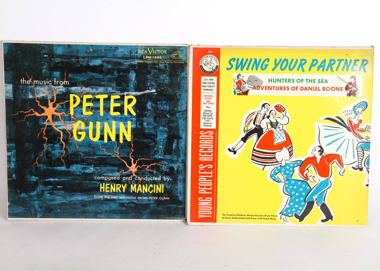 Flintstones, Sesame Street, Other Children's, Easy Listening LPs