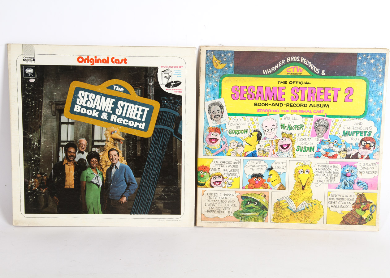 Flintstones, Sesame Street, Other Children's, Easy Listening LPs