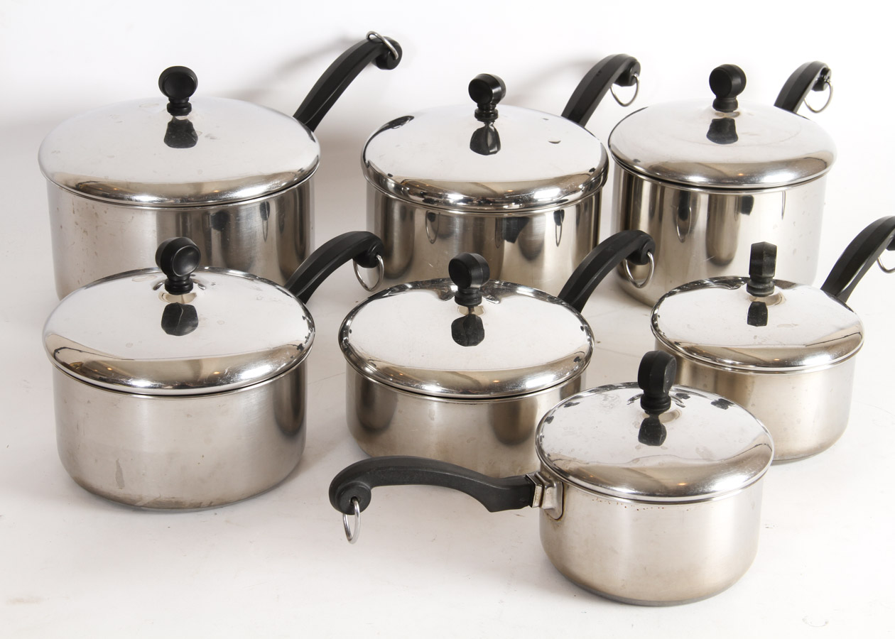 Farberware Aluminum Plated Stainless Steel Cooking Set