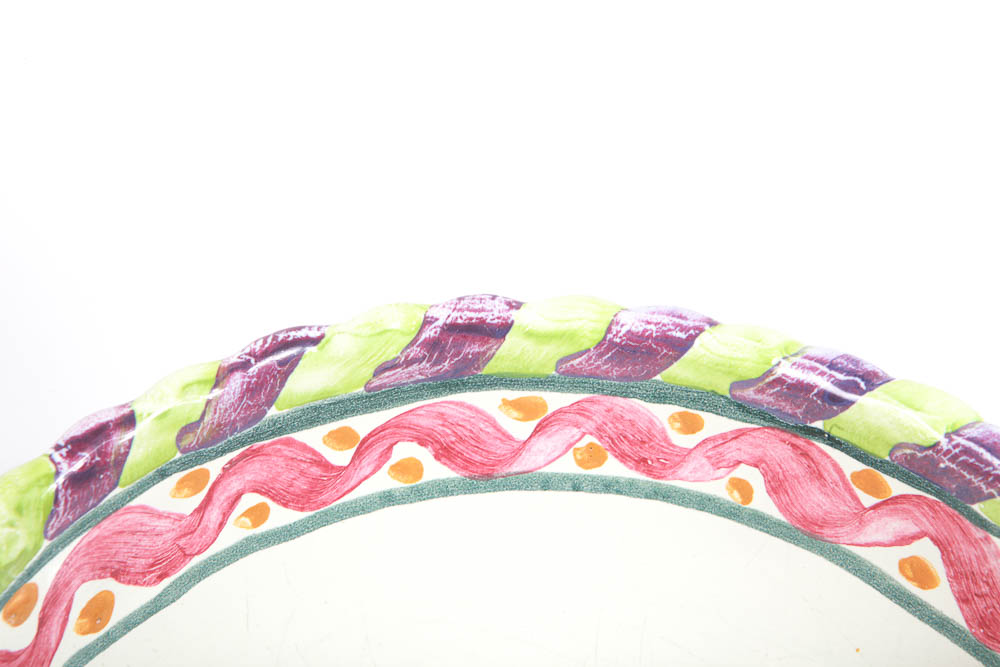 MacKenzie-Childs "Piccadilly" Mixing Bowls